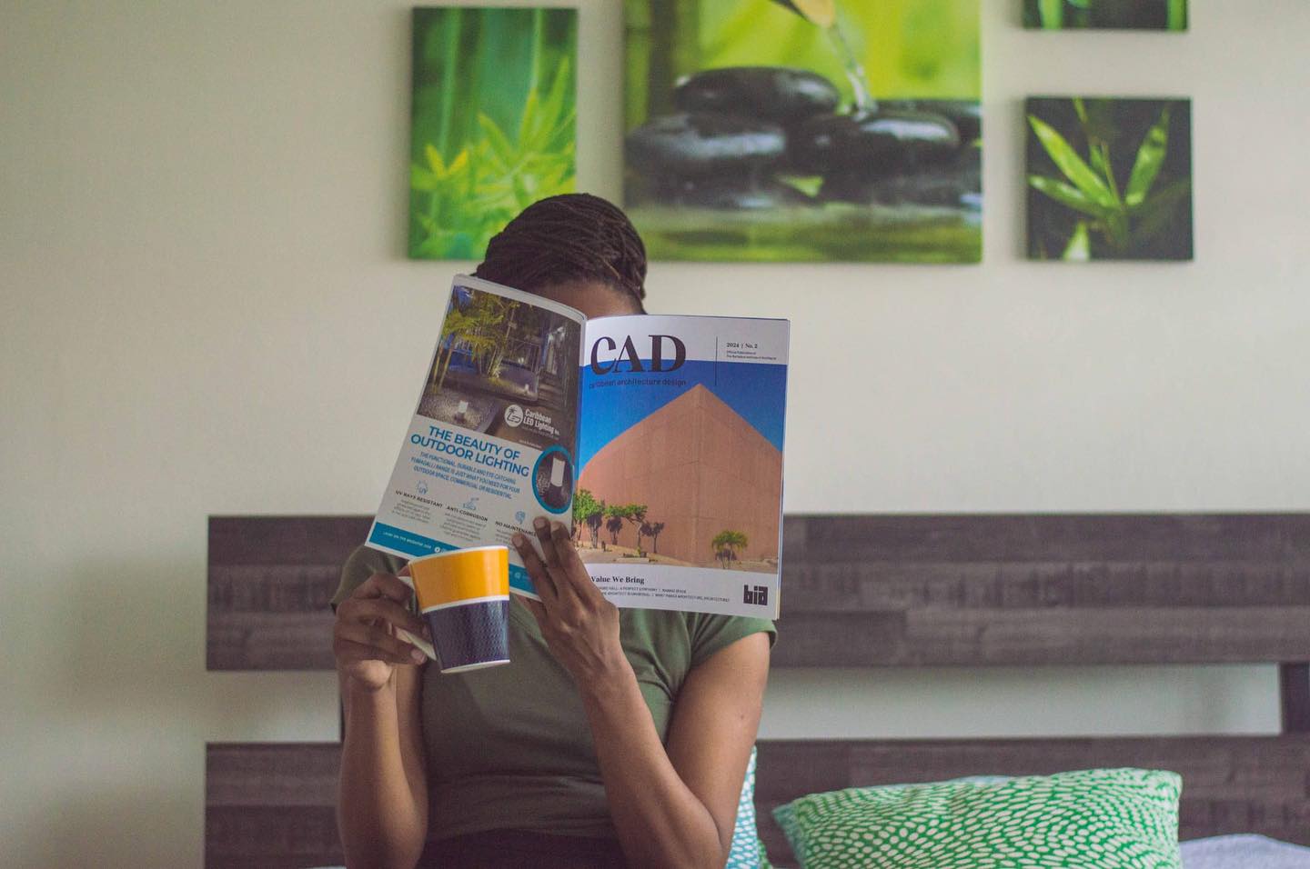 Morning coffee + CAD magazine.
Great start to your day.
@barbadosinstituteofarchitects
#magazine
#publication
#architecture
#interiordesign
#caribbeanarchitecture