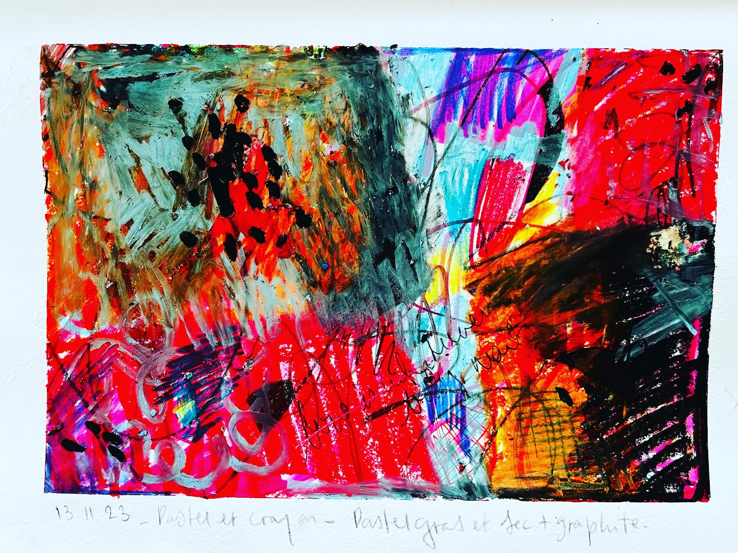 Playing with colours & textures