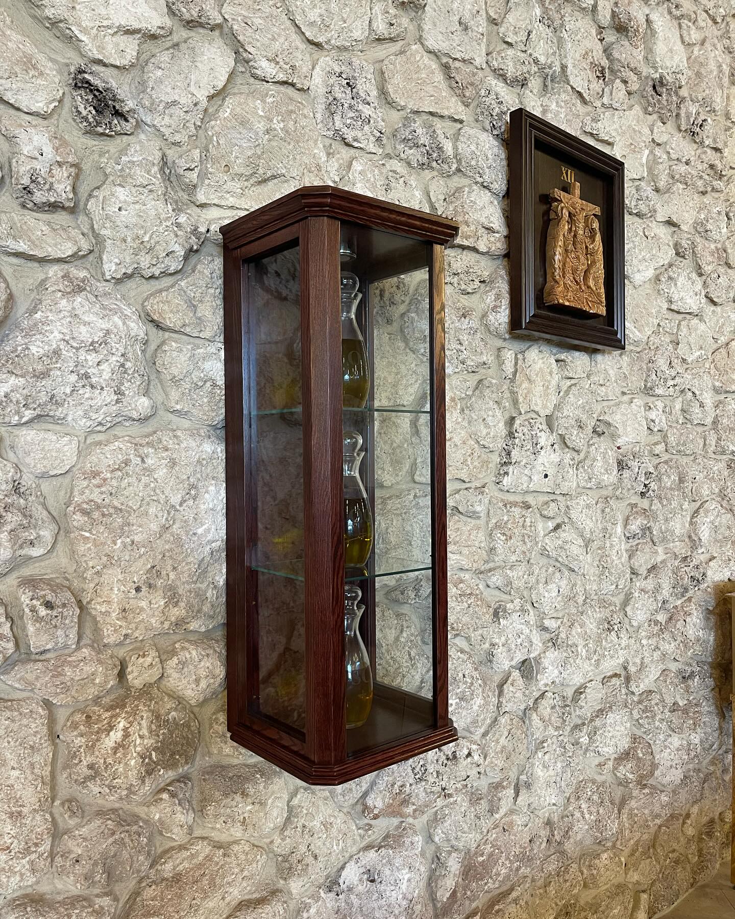 Our recent installation of a custom built lighted Ambry.
We are able to develop, render, manufacture and install all custom church furniture. No subcontractors! All work is completed by the (very talented) Holy Land Art Company team. Please reach out if there is anything special you are looking for at your parish!
Call Us: 1-800-334-3621
Email: Sales@holylandartcompany.com
Retail Site: www.HolyLandArtCompany.com
Contracting Site: www.LiturgicalRenovations.com
#custommade #customfurniture #church #churchsupplier #catholic #catholicchurch #catholicism #catholiclife #churchfurniture #ambry #nativity #hollywoodfl #holylandartcompany #liturgicalrenovation #catolicos #instacatholic #prayer #church #faith #religion #catolico #adom #archdioceseofmiami