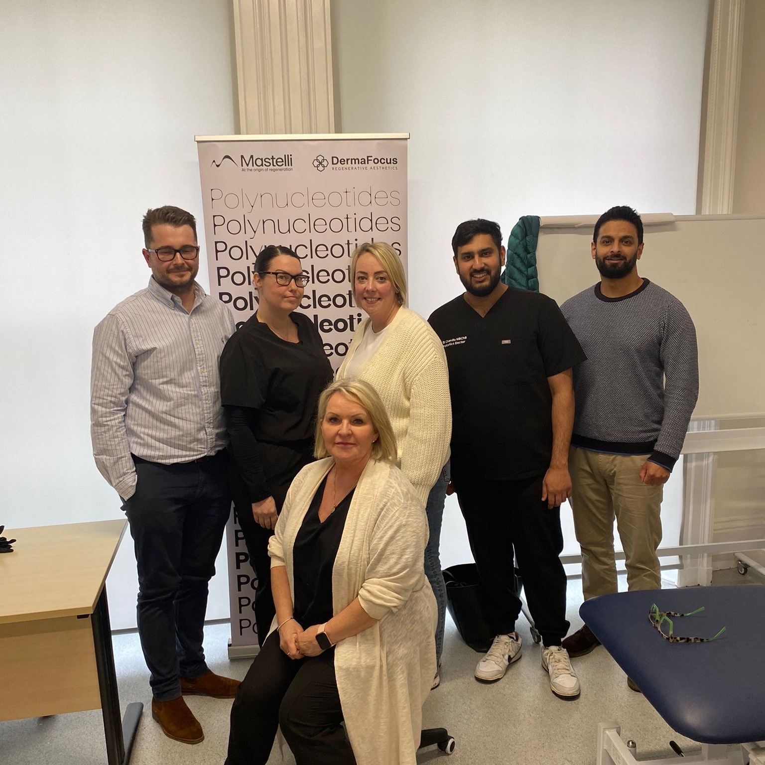 Last Week, I also attended training from @dermafocusuk on polynucleotide treatments, led by the excellent @melrecchia_.
During this time I also had my first treatment, performed by 2 brilliant injectors (@glowupaesthetics_bynursekirsty & @a.p_nurseaesthetics). I'll be posting the before and afters at the end of the course of treatment.
Polynucleotide treatments are now available using products from Mastelli/Dermafocus. Get in contact for more information.
Dr Chandla Aesthetics is a Doctor Led Medical Aesthetics Clinic.
WhatsApp: 07930674092
Email: info@drchandlaaesthetics.co.uk
www.drchandlaaesthetics.co.uk
#polynucleotides #polynucleotide #polynucleotidesbirmingham #polynucleotidessolihull #polynucleotideswestbrom #regenerative #regeneraticemedicine #skincare #skinhealth #antiaging #selfcare #skinrevolution #skinrejuvenation #skinregeneration #skintightening #collagenboost #elasticity #finelines #wrinkles #hydration #medicalaesthetics #aesthetics #aestheticpractitioner #aestheticsdoctor