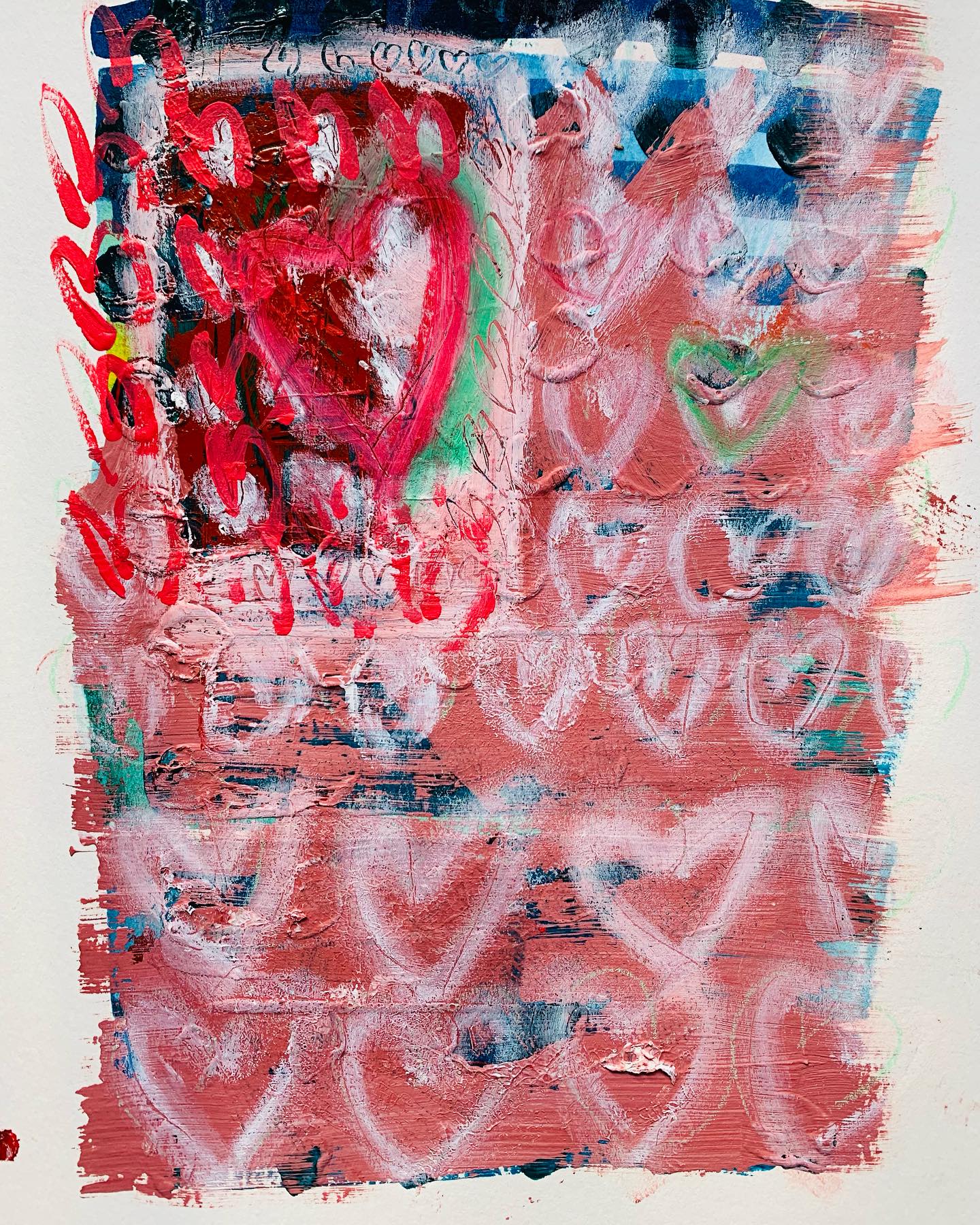 Mixed media sur papier aquarelle.
Partie de la série « Mon petit coeur »
9x12”
#artoftheday #artistoninstagram #abstract