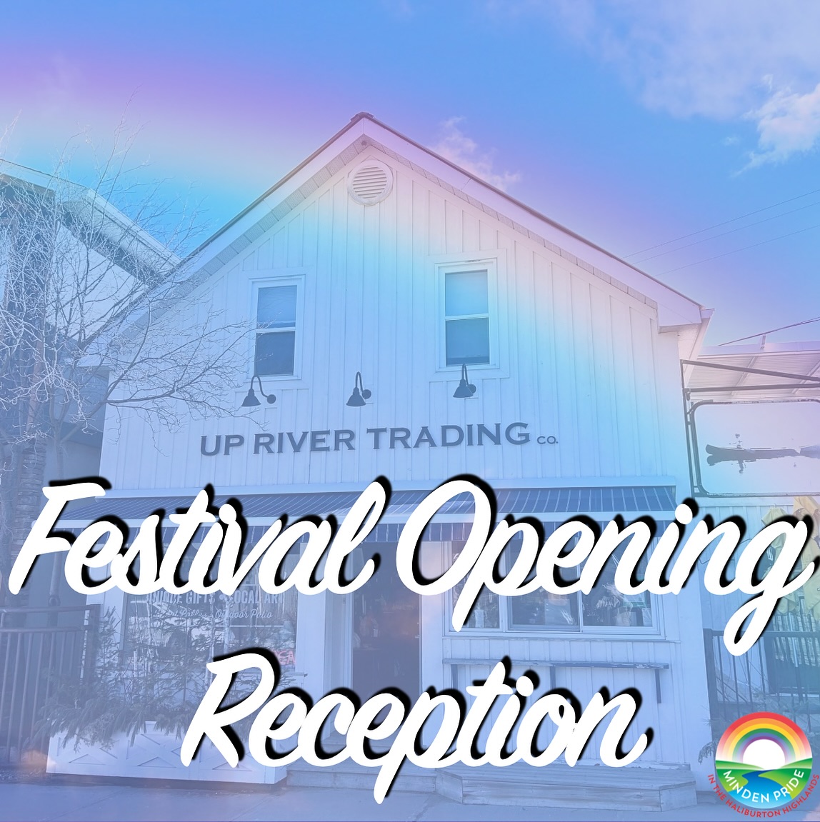 🏳️🌈Join us at UPRIVER TRADING CO. in Minden for the Festival Opening Reception today, Monday August 19th from 10:30am. 🏳️🌈
Featuring the fabulous @taylor.writes.music
#everyoneiswelcome #mindenpride #prideflagraising #myhaliburtonhighlands #uprivertradingco