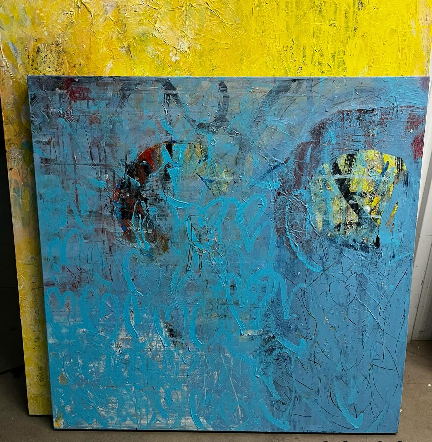 I rarely know when to stop painting. When is a canvas finished? It’s finished when I love it. Problem is I rarely love what I make. So at some point I stop and force myself to call it finished. It’s often unfinished in my mind.
This piece has had so many different versions of it. There are layers and layers of paint… it has its own story.
This is its final stage.
Acrylic and mixed media on canvas
36x36x1,5in
Swipe to see details
Acrylique et technique mixte sur toile
91,5x91,5x3,8cm
Fais defiler pour voir des détails
#abstract #abstractpainting #avstractexpressionism #abstractartwork #artlover #montrealartist #montrealinteriordesign