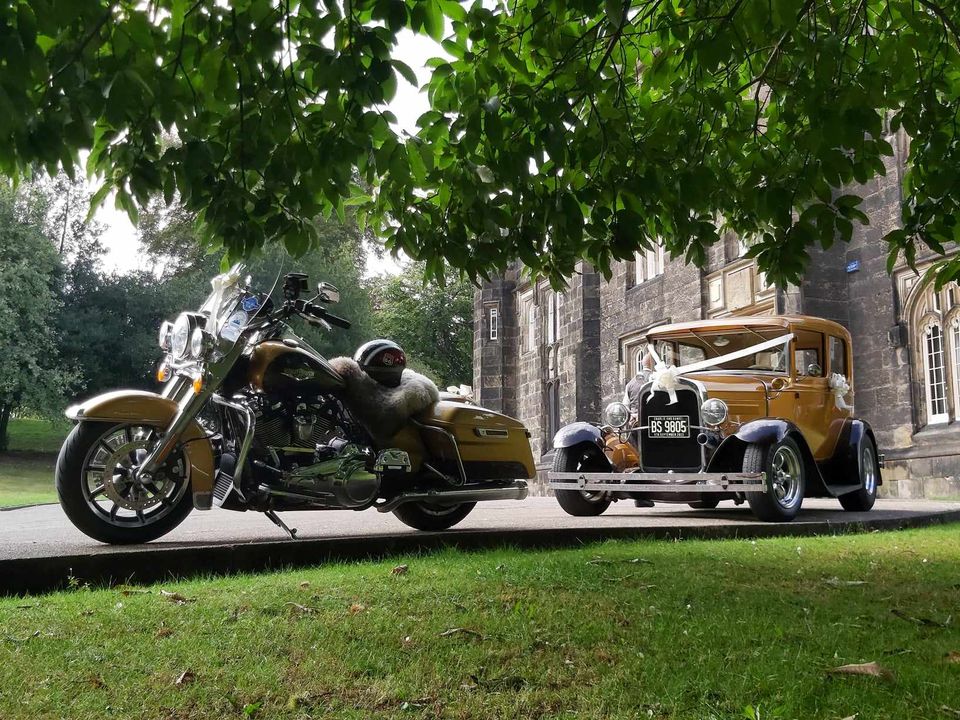 A wedding car isn't merely a means of transportation; it's a symbol of the journey you & your partner are about to embark on together.
Whether it's a classic vintage car, a sleek modern vehicle, or a charming horse-drawn carriage, the chosen mode of transport sets the tone for the entire celebration. It reflects your personal style & becomes an integral part of the memories you'll cherish for a lifetime.
Wedding Car types:
1. Classic Elegance:
Embrace timeless charm with a classic car. Vintage models like Rolls-Royce, Bentley, or a classic convertible exude sophistication & add a touch of old-world glamour to your wedding.
2. Modern Chic:
For those with a taste for the contemporary, modern luxury cars such as a sleek limousine or a stylish sports car provide a chic & glamorous option. These vehicles offer comfort without compromising on style.
3. Quirky & Unique:
Stand out from the crowd by opting for something unusual & unique. A vintage VW camper van, a retro bus, or a horse-drawn carriage can add a touch of whimsy & create memorable photo opportunities.
4. Romantic & Timeless:
Channel romance with a horse-drawn carriage. This timeless mode of transportation adds a fairytale element, creating a magical ambiance that enhances the romantic aura of the day.
Our cars provide a moment to reflect on all the planning to make the special day & that it now all seems worth it, despite any ups & downs & chaotic moments. We can also focus on that journey from the service to the reception, the first time the happy couple will be on their own, & a chance for the smiling muscles to recover from all of the photographs.
Your entrance to the wedding venue is a moment that will be etched in the memories of both you & your guests. The right wedding car enhances this moment, creating a sense of anticipation & excitement. It also provides a unique backdrop for stunning photographs that will be cherished for generations.
π Picture-perfect weddings start with the perfect ride! Our wedding car will add that touch of glamour to your celebration. π
https://www.arrivinginstyle.co.uk/
#WeddingGoals #LuxuryRide #ArrivingInStyle #GoldenClassicCars #SayIDoInStyle #ReserveNow