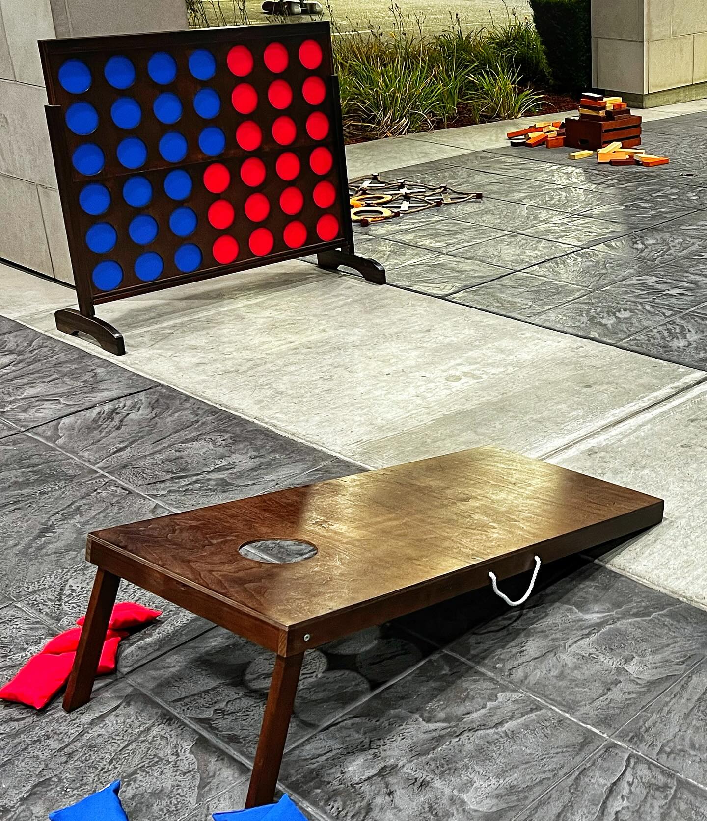 Rent our matching lawn games for your next event to spark some friendly competition among coworkers, entertain the kids, or keep your guests busy during cocktail hour! Contact us for our full list of games ๐ฏ๐ฑ๐ฎ๐ณ๐ฒโ๏ธโณ๏ธ
.
.
.
#tmeevents #tme #event #production #eventproduction #dj #lighting #mobiledj #edm #house #events #party #uplighting #photo #booth #photobooth #photomebooth #livesound #sound #av #pioneerdj #sf #sfdj #audio #bayarea #wedding #weddingdj