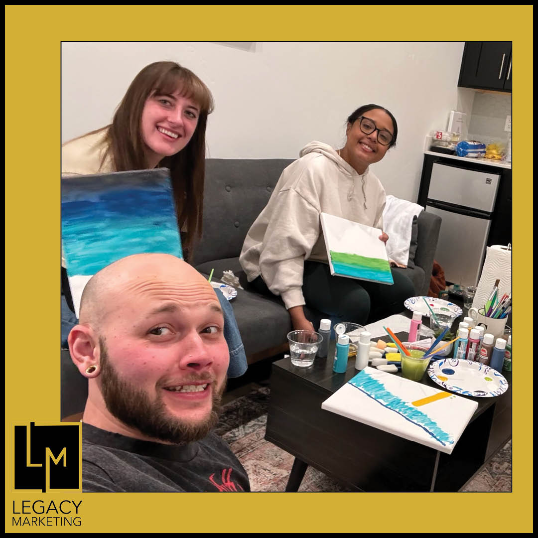 We had a painting party at the office! Who knew we worked with amazing artists!?
#teamnight #leadership #teambonding