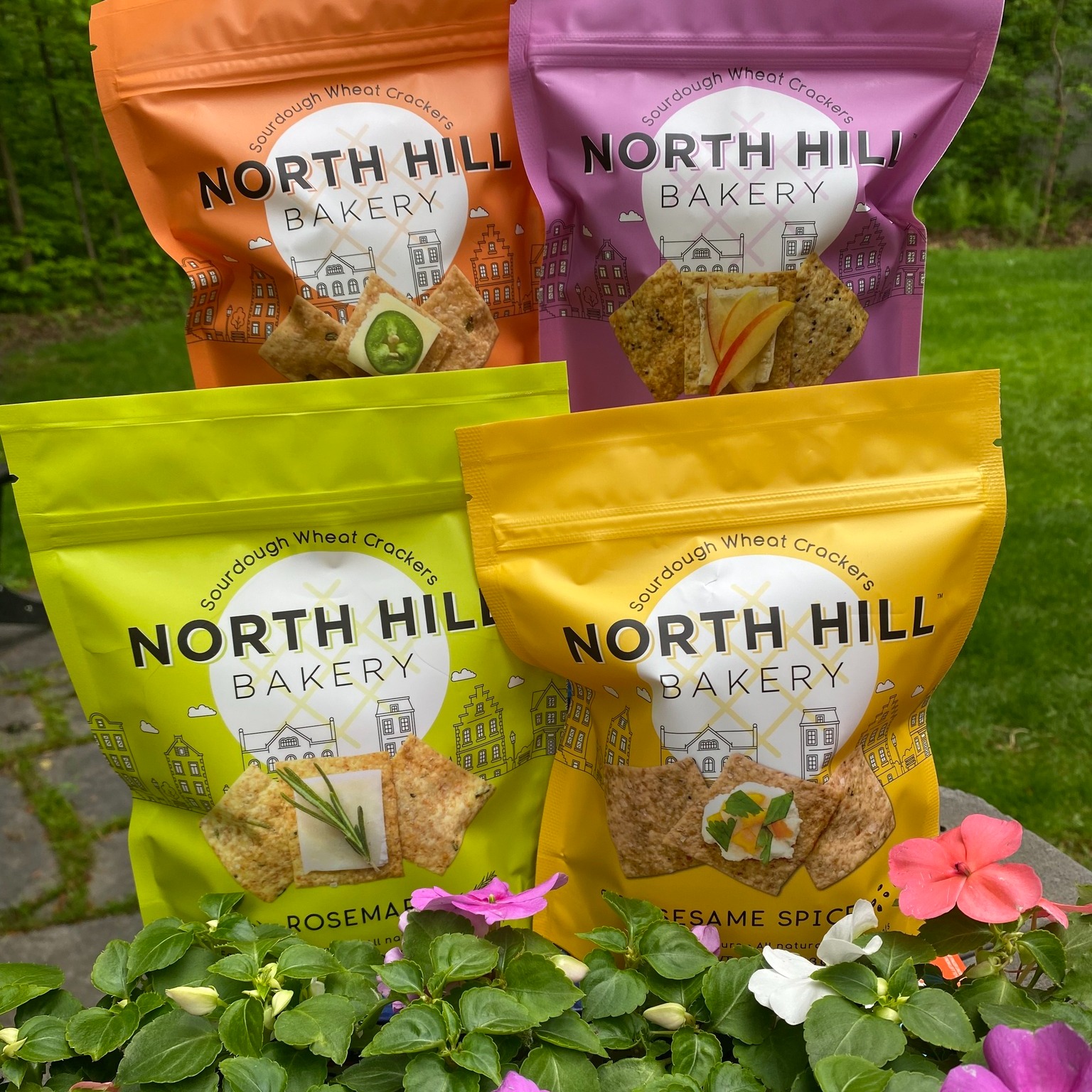 North Hill is blooming! 🌸The warm weather has brought neighbors outside and social gatherings have begun. Our delicious crackers make a great addition to any event with charcuterie boards, dips and more! Grab a bag from a local retailer, order online at www.thenorthhillbakery.com or meet us at @geaugafresh this Saturday.
@metromarketcle Western Reserve Wines @oldbrooklyncheese @marchantmanor @purplebrownfarmstore @bridgestreetlocal @evergreen_baking @lakeroadmarket @chucksfinewines @madisonsatfindlay
#crackers #snacks #sourdough #rosemary #foodie #spring2024 #springtime #ohio #localfood #cle #foodandwine #charcuterie #cheese #cheddar #solon #chagrinfalls #bread #sourdough #sourdoughbread #cleveland #localfood #cle #clevelandohio #cheeseboard