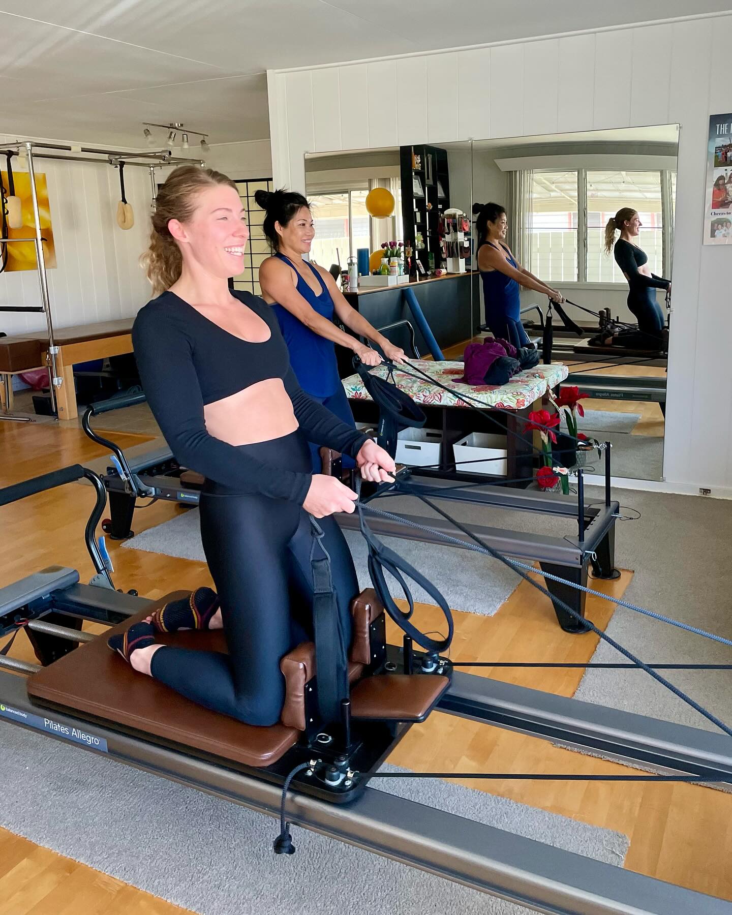 Early morning reformer session with @adventurebailey Thanks for always stopping by when youβre in Honolulu. π Itβs always a pleasure to have you. π©΅ #thefirmpilates #pilateshawaii #hawaiipilates #pilateslife #pilatesstudio #pilateslovers #pilatesbody #kahala #hawaiifitness #reformerpilates #basipilates #pilates