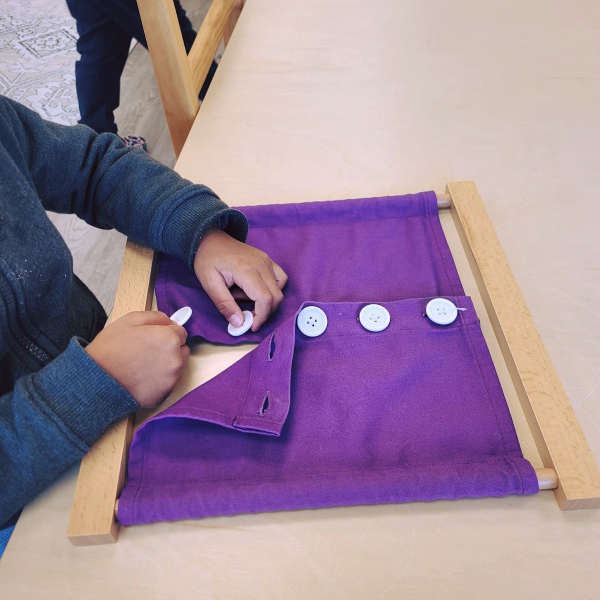 ๐ Practicing Life Skills with the Button Frame at Lily Montessori! ๐งตโจ
The button frame is a favorite Montessori activity that helps children develop fine motor skills, coordination, and independence as they practice buttoning and unbuttoning. By mastering this essential life skill, children build confidence and hand strength, preparing them for daily tasks like dressing themselves. ๐ฟ
Hands-on learning that supports practical life skills while fostering focus and patienceโthatโs the Montessori way! ๐ซ
๐ Want your child to thrive in a hands-on, nurturing environment? Enroll today! (Link In Bio)
๐ฑ+1 613-222-3666
#LilyMontessori #PracticalLifeSkills #FineMotorDevelopment #ButtonFrame #MontessoriMaterials #HandsOnLearning #EarlyChildhoodEducation #MontessoriLife #OttawaChildcare #OttawaPreschool #MontessoriOttawa #OttawaParents #OttawaKids #EnrollToday #YOW