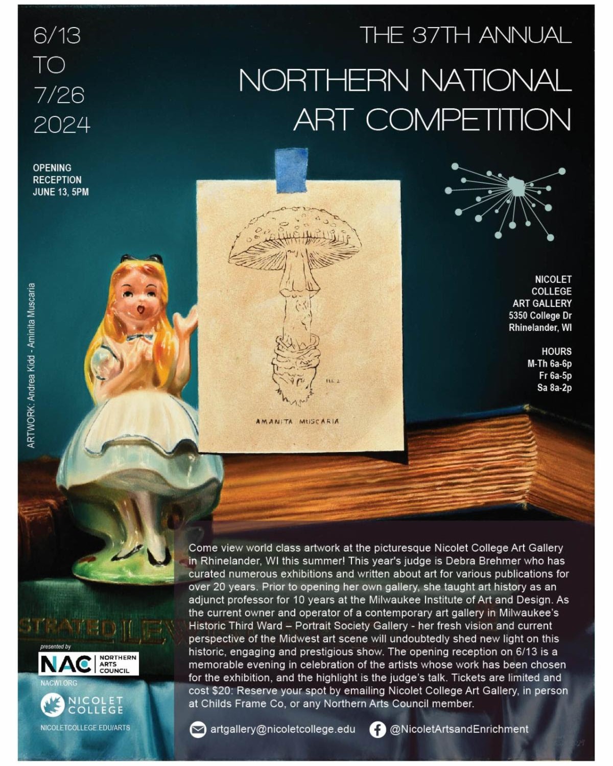 Thank You to the individuals at the Nothern Arts Council for including me in The 37th Annual Northern National Art Competition and selecting my work to be shown @nicoletartgallery in @wisconsin. Wish I could come and see this exhibit. If you’re in the area, check out the exhibit running June 13th to July 26th. For details on the exhibit, check out: https://nacwi.org/
For more information on my artwork, check out: http://www.LennyGallo.com, follow me on Facebook or Instagram @lennygalloart
-
-
-
-
-
-
-
Interested in a print, merchandise, or an original piece of art? Check out these sites:
Etsy:
https://www.etsy.com/shop/LennyGalloArt
Redbubble:
https://www.redbubble.com/people/LennyGallo
Fine Art America:
https://fineartamerica.com/profiles/lenny-gallo
-
-
-
-
-
-
#art #artistsoninstagram #artistsofinstagram
#gayartist #gayartworks #artwork #painting
#paintingsofinstagram #paintings #paintingsdaily
#oilpainting #expresionism #conceptart #oilpaintingart #artgallery #oilpaintingstudy #gayartists #gayartistsoninstagram #gallery #abstractpainting #artgalleries #artshowcase #midwestisbest #IBS #irritableboweldisease #digestion #gitract #poop #guthealth #💩