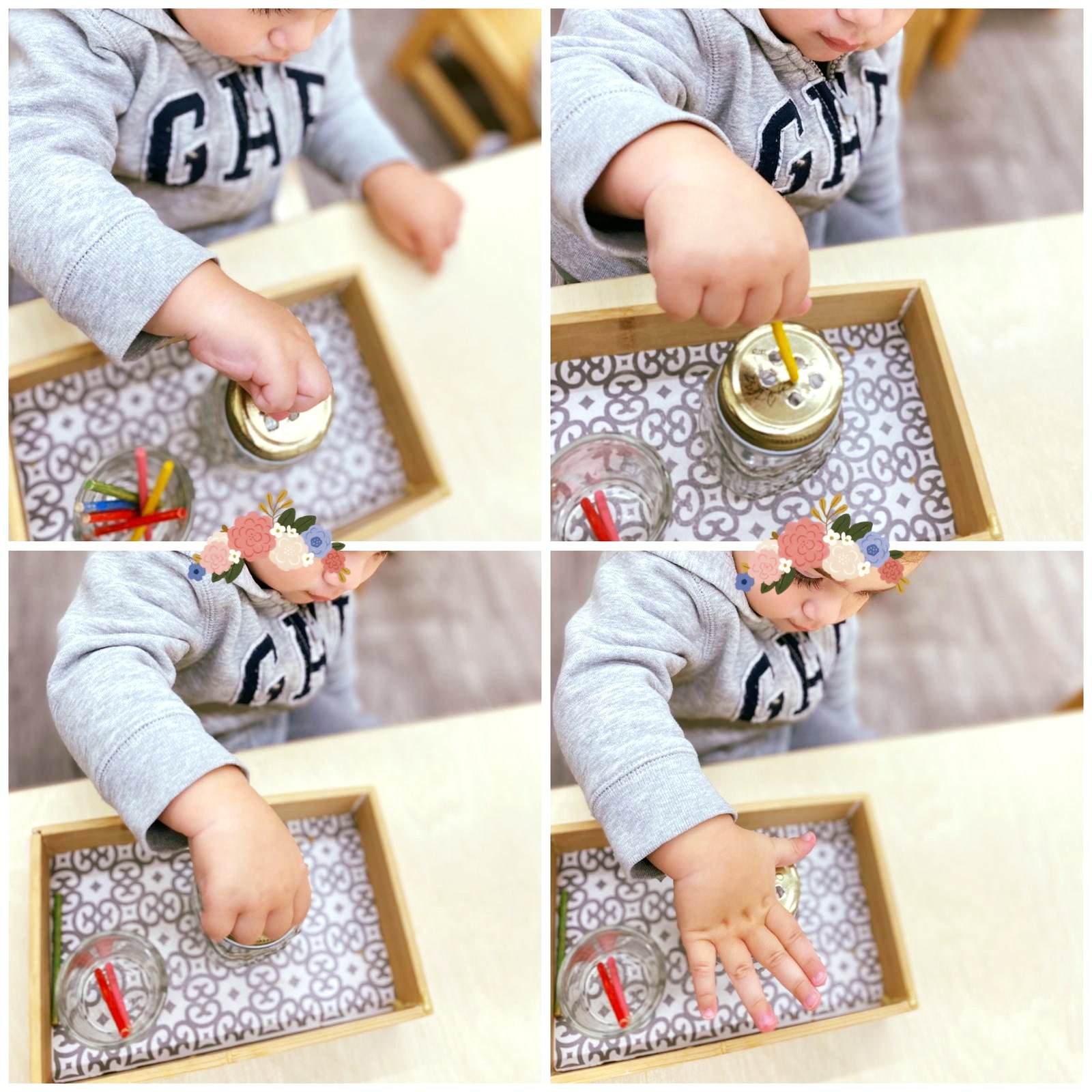 ๐ Building Fine Motor Skills at Lily Montessori! ๐ก
This wooden stick activity is a favorite among our young learners! Itโs perfect for strengthening the pincer grasp as children pick up and handle the small sticks. Plus, placing the sticks in the tiny holes of the shaker helps develop hand-eye coordination and control. Activities like these set the foundation for writing skillsโall while being fun and engaging!
๐ Interested in Montessori learning for your child? Enroll today! (Link In Bio)
๐ฑ+1 613-222-3666
#LilyMontessori #FineMotorSkills #PincerGrasp #HandsOnLearning #EarlyChildhoodEducation #MontessoriLife #EnrollToday #OttawaParents #OttawaKids #YOW #OttawaDaycare #OttawaChildcare #OttawaMoms #OttawaFamilies #MontessoriOttawa #OttawaEducation #OttawaPreschool