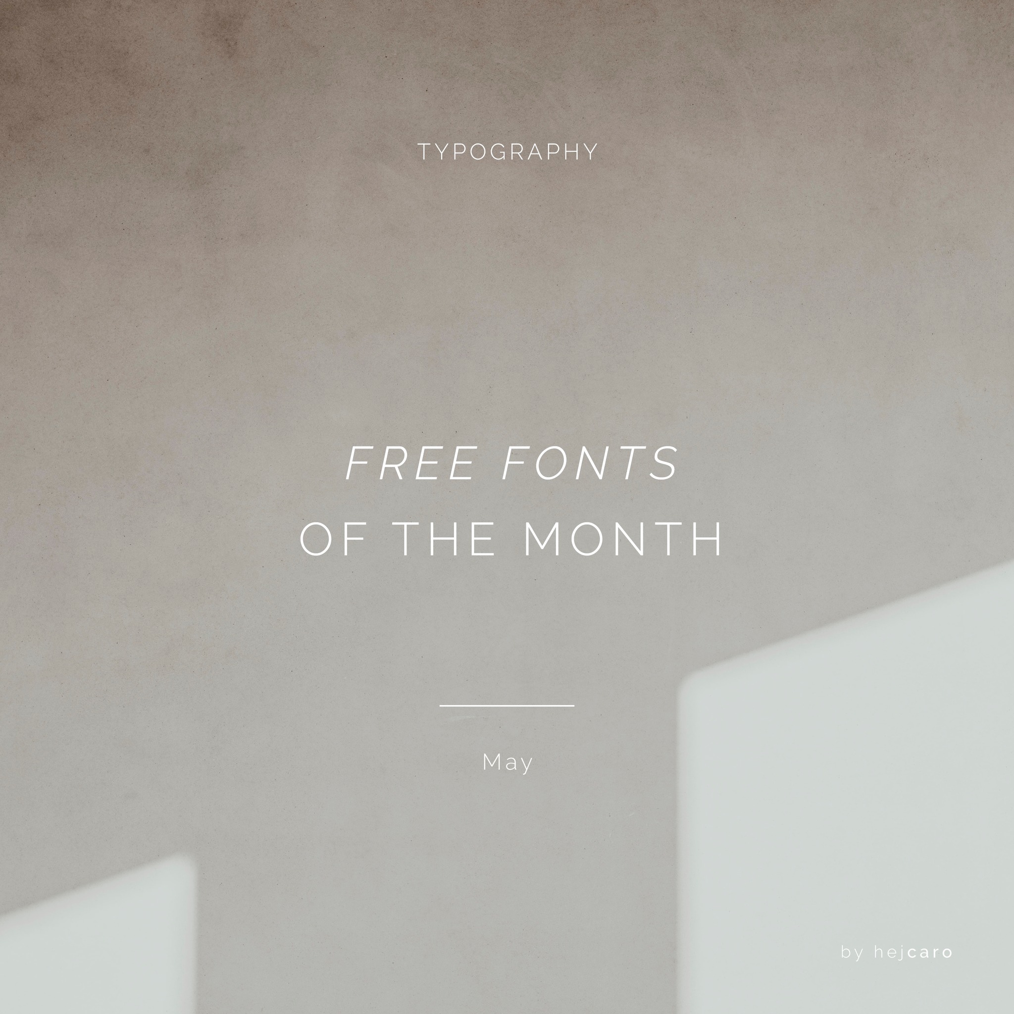 Free Fonts of the month. Welche Schriftart ist dein Favorit?
#freefonts #typography #typo #typoinspo #fonts #fontsofthemonth #schriftarten #schriften #typolove