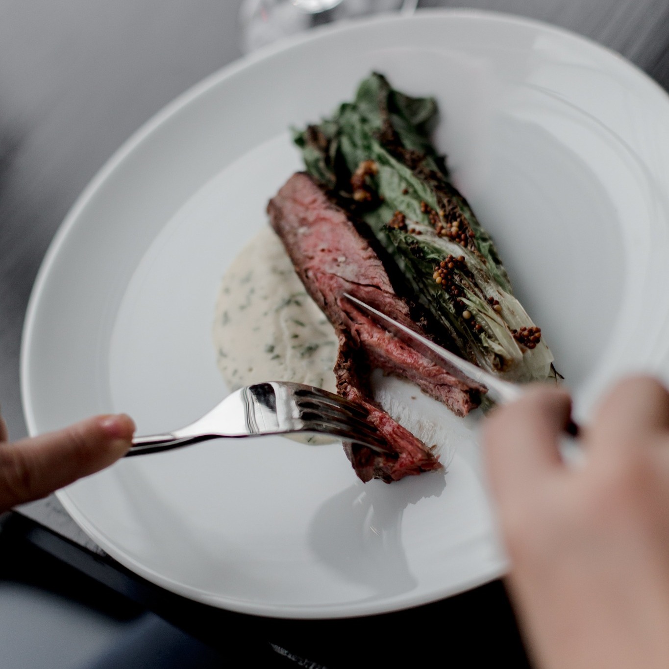 Indulging in a culinary masterpiece, expertly crafted by the finest suppliers in Melbourne. Every bite is a celebration of quality and flavor. 🍽️🥩 #MelbourneEats #CulinaryDelight #SteakLovers