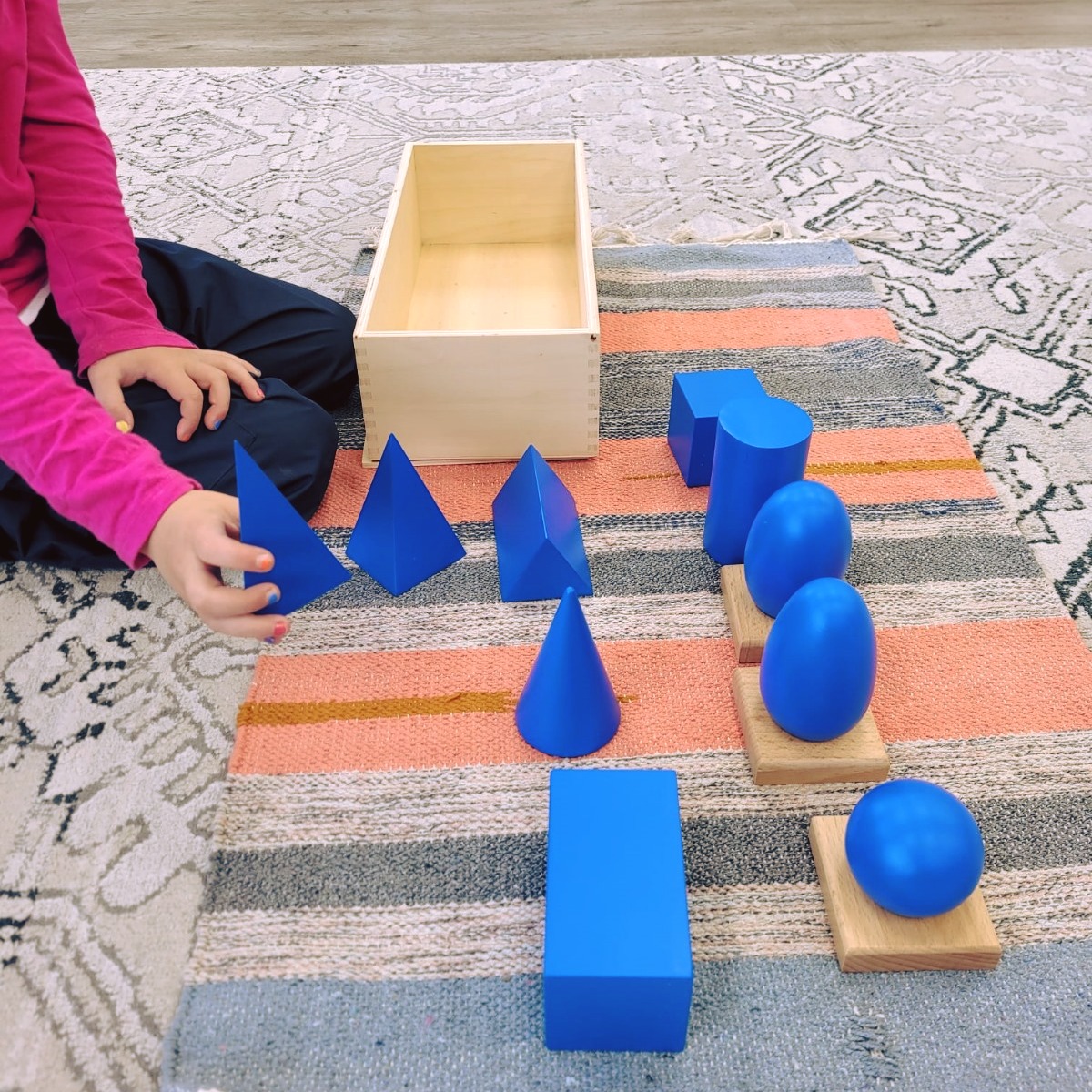 🌟 Exploring Shapes with the Geometric Solids at Lily Montessori! 🔵✨
The Montessori Geometric Solids are an engaging hands-on activity that introduces children to 3D shapes like spheres, cubes, and pyramids. By holding, examining, and exploring these solids, children develop spatial awareness, visual perception, and a deeper understanding of geometry. 🌿
This activity builds a strong foundation for future math and science concepts while fostering curiosity, focus, and independence through sensorial exploration. 💡
👉 Want your child to thrive with hands-on, meaningful learning? Enroll today! (Link In Bio)
📱+1 613-222-3666
#LilyMontessori #GeometricSolids #SensorialLearning #HandsOnLearning #MontessoriMaterials #SpatialAwareness #EarlyChildhoodEducation #MontessoriLife #OttawaChildcare #OttawaPreschool #MontessoriOttawa #OttawaParents #OttawaKids #EnrollToday #YOW