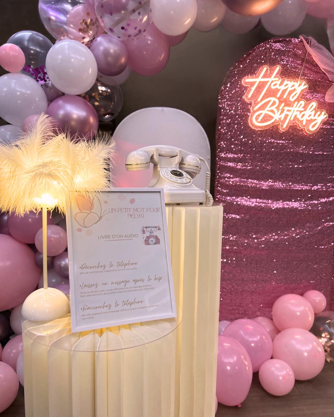 📖🎤 Immortalisez vos souvenirs avec les livres d’or audio @lydobox ! 🎤📖
Chez Orevents, chaque événement est une expérience unique, et quoi de mieux que de garder une trace vivante de ces moments avec un livre d’or audio ? ✨
Grâce à @lydobox , vos invités peuvent laisser des messages vocaux remplis d’émotions et de souvenirs. Une alternative moderne et originale au livre d’or traditionnel, parfaite pour accompagner nos décors et sublimer votre événement !
🎙 Pourquoi choisir Lydobox ?
✔️ Capturez des souvenirs authentiques et spontanés
✔️ Un souvenir unique à réécouter à l’infini
✔️ Idéal pour les mariages, anniversaires, baby showers et baptêmes
💌 Contactez-moi pour intégrer Lydobox à votre prochain événement.
#livredor #livredoraudio #eventplanner #eventdesigner #decoration #decorationanniversaire #anniversaire #decor #dijon #bourgogne #decorationdijon #livredoraudiodijon #dijonnaise