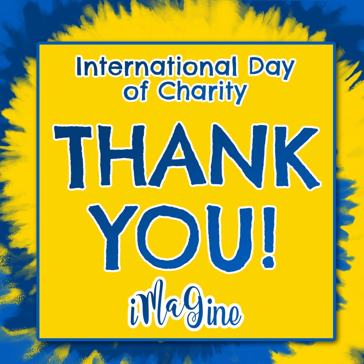 On this #InternationalDayOfCharity, we thought we'd take a moment to share how truly humbled we are by the incredible support we've received for the Imagine Foundation, thus far. As a fairly new organization, please know your generosity and donations inspire us every day. We're motivated and grateful to know that so many of you share our mission to make a difference. Thank you for believing in us and being part of this journey!