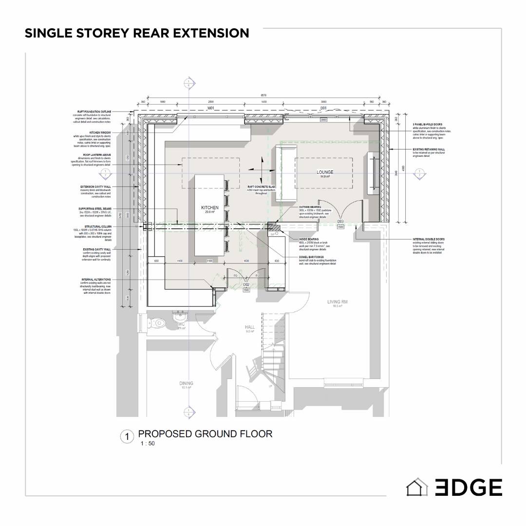 Great news! 👷♂️ Our single-storey rear extension project has just begun on site, and we're thrilled to share some of the Phase 2 Building Control plans and documentation with you.
These detailed drawings include construction and building regulation annotations, U-value and insulation requirements, and specifications from the structural engineers calculations. They've been approved by Building Control, giving the green light to start!
Thinking about extending and transforming your home? Get in touch for chat or visit www.3dgearchitecture.com to see our services and how we can help! 🏡✨
#orangery #extensions #renovation #moderndesign #interiordesign #remodel #transformation #moderndesign #architecture #architecturedesign #planning #planningpermission #homeimprovement #buildingcontrol #balcony #kitchen #kitchenrenovation #openplanliving #southwales #building #project #design