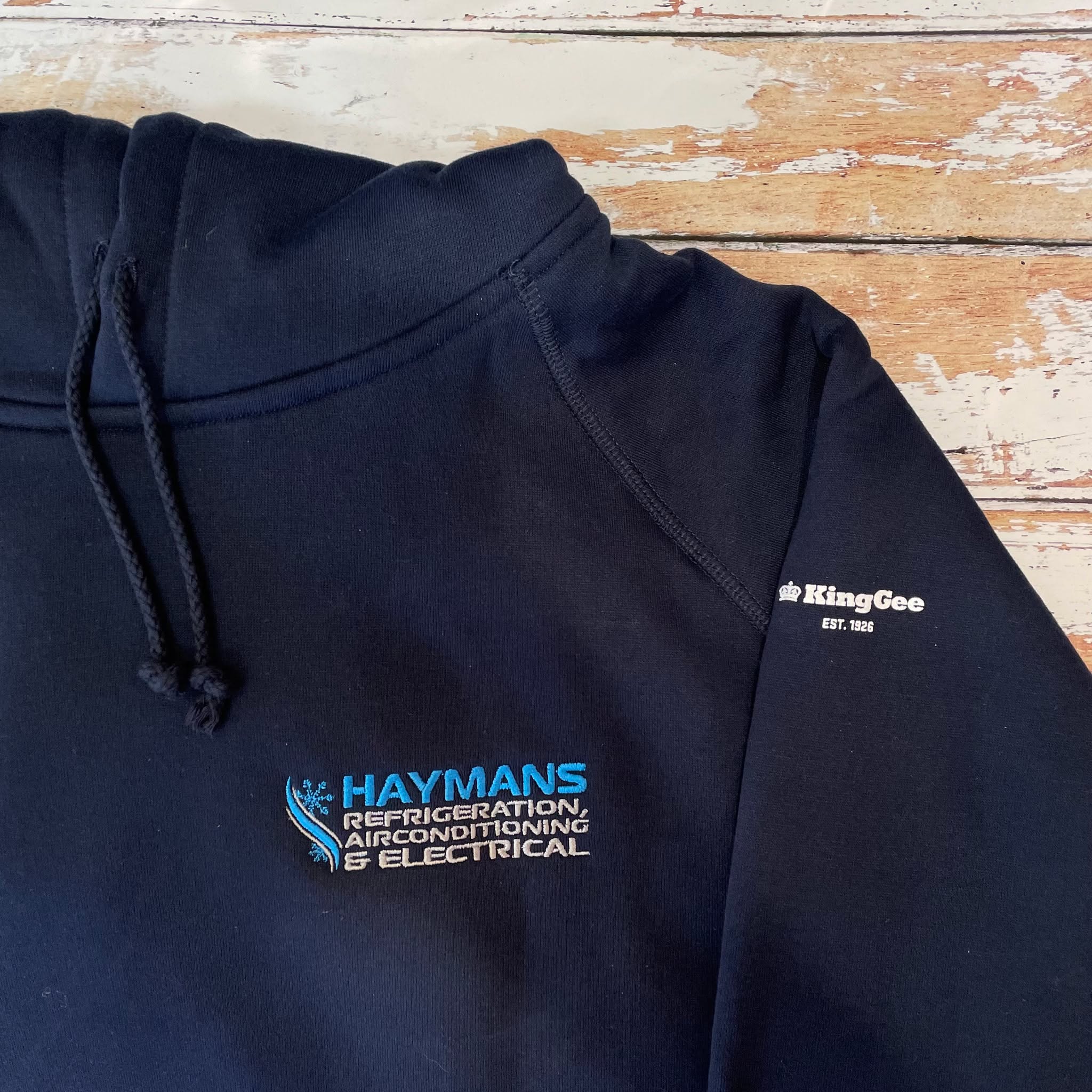 - WORK WEAR -
Work polos and jumpers we had embroidered for Haymans refrigeration, air-conditioning and electrical.
It's going to be winter before you know it - so it's time to get some new winter uniforms for your staff!
We supply a huge range of brands in workwear, sports wear and casual wear, with embroidery or print branding to meet your needs.
#lauragillarddesign #designer #customdesign #winterworkwear #workwear #brandedworkwear #branding #business #businessbranding #embroidery #poloshirts #jumpers #hoodies