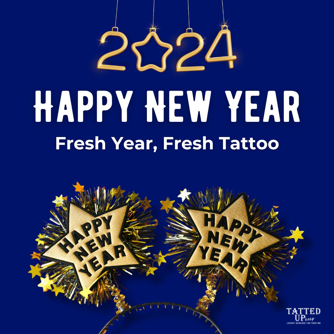 Happy New Year everyone! We can’t believe all the support we’ve had this year. If your new year’s resolution is more tattoos, we’ve got you covered! 🥂🎊
#nearyearstattoo #tattooresolutions2024 #nontoxictattoocare #naturaltattooaftercare