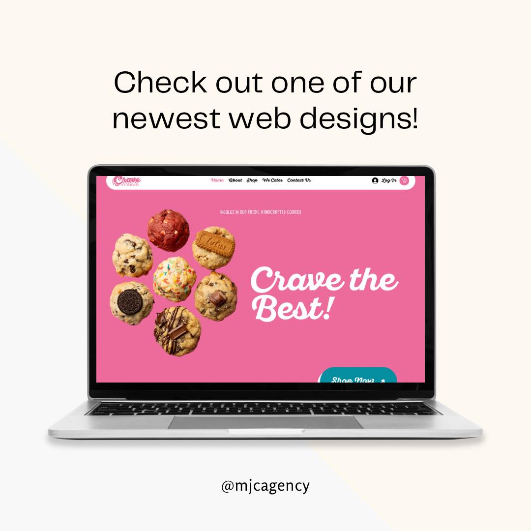 🍪Take a look at this custom Wix Studio website completed by the MJC Agency team! Thank you, @cravemycookies (Crave D’s Desserts), for trusting us to create the perfect website for your dessert business!
Crave D’s Desserts started with a simple idea: creating high-quality cookies that bring joy to everyone who eats them! They use the finest natural ingredients and ensure each cookie is baked to absolute perfection. Whether it's your first or last bite, it will always be delightful! Crave D’s Desserts also ships NATIONWIDE! Check them out today!🍪
.
.
#web #graphicdesigner #bestcookies #dessert #websitebuilder #wixwebsites #wixtudio #responsivewebsite #wixwebdevelopment #modernwebsite #wixwebsite #wixdesign #mjcagency #customwebsite #shipnationwide #cookiecatering