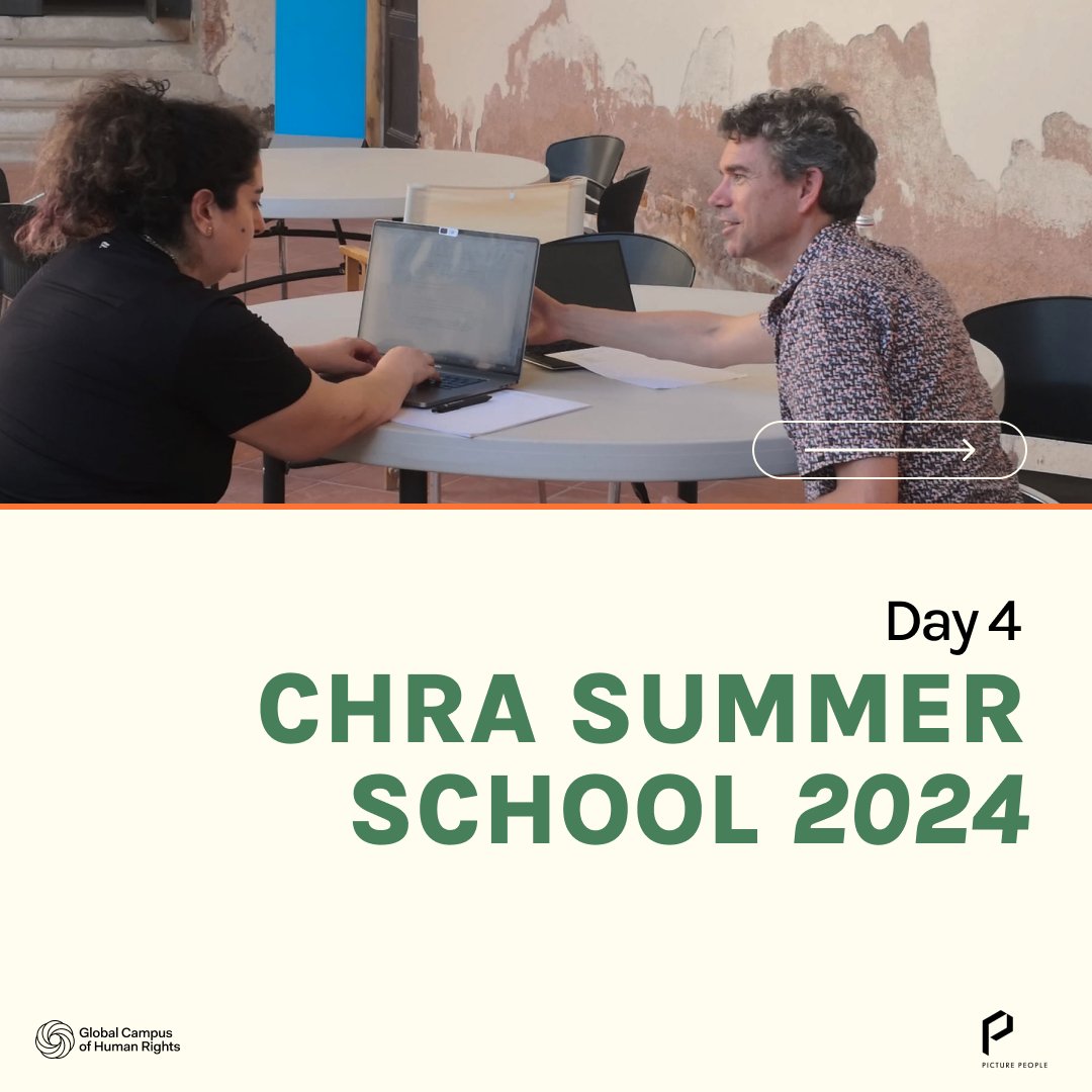 👇 This was Day 4 of the CHRA Summer School: 👇
Today's focus was on maximizing the impact of video to advocate for positive social change.
🎥 Egbert Witts, with over 20 years in international development, led a dynamic session on How to Create Impact with Your Video.
Participants also had the opportunity to showcase their own film projects, followed by personalized tutorials with Egbert, @nickdanziger, and @claudia_modonesi, where they received tailored feedback.
This initiative is powered by @picture___people and @gchumanrights.
Don’t miss out—follow for more updates on the CHRA Summer School!
#CHRASchool #GCHumanRights #BiennaleCinema2024 #ecoactivism #environmentalist #environmentaljustice #filmindustry #filmindustrynetwork #italy #filmworld #thereisnoplanetb #humanrights #humanrightsadvocacy #peoplescreatives #savetheplanet #climatechange #climate #climatestrike #climateaction #climatechangeisreal #climatecrisis #climateemergency #climatejustice #explorepage #standup4humanrights #documentaryfilmmaking #independentfilmmaking #climatemigration #climatemitigation #environmentallaw