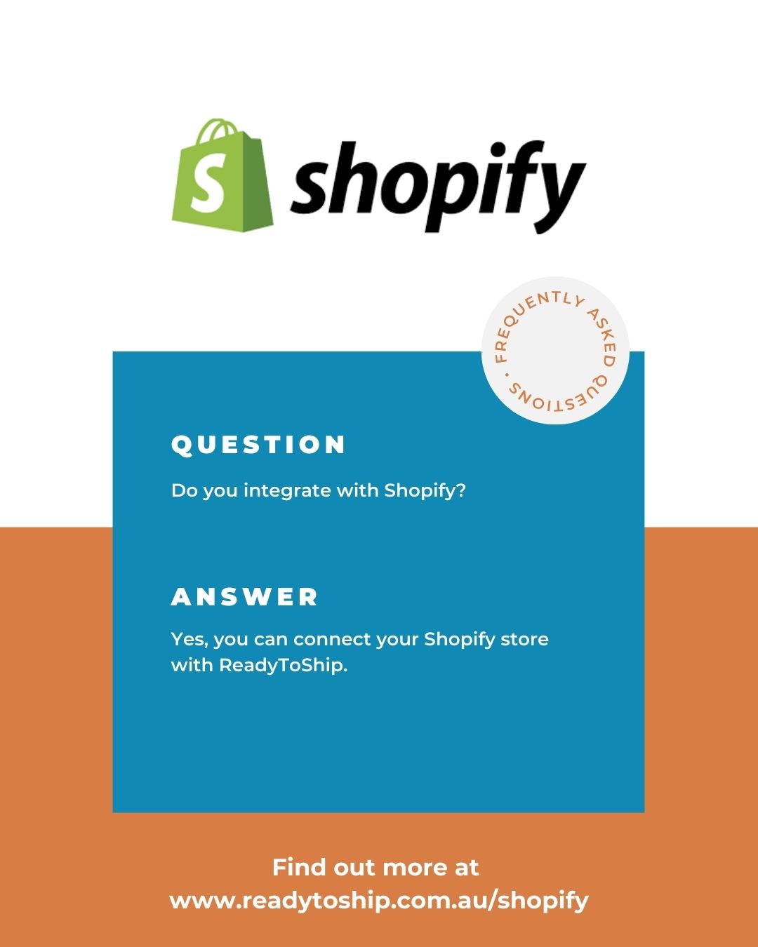 Yes, you can integrate your Shopify store with ReadyToShip and connect with your chosen carriers. It is an ideal choice for Shopify eCommerce sellers who want to save time managing labels and shipments.
Find out more at www.readytoship.com.au/shopify or via the link in bio
#shopify #ecommerce #readytoship