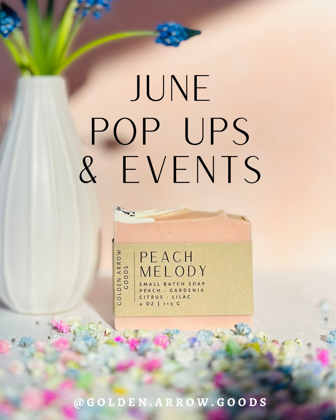 π June is here, and Golden Arrow Goods has an amazing lineup of pop-ups you won't want to miss! πβ¨
π
June 14th: We're teaming up with @PinkHillPress for a pop-up at @Handlebarcoffee on De La Vina St. Check out our new beard oils and balms β perfect for dads! βοΈπ§ββοΈ
ποΈ June 15th: Back at the Mosaic Makers Market with @curatedcollectivesb at @MosaicLocale! Shop for dads and grads and find unique treasures from local artisans. π¨πποΈ
π June 21st, 22nd & 23rd: Join us at @summersolsticesb! We're launching our brand-new Limited Edition Summer Candles β come soak up the sun and good vibes with us! ππ―οΈ
Mark your calendars and come hang with us this June! π #GoldenArrowGoods #JunePopUps #SummerFun #ShopLocal #DadsAndGrads #CommunityLove #handmadecandles #smallbatchsoaps #santabarbaralocal #seesb #visitsantabarbara