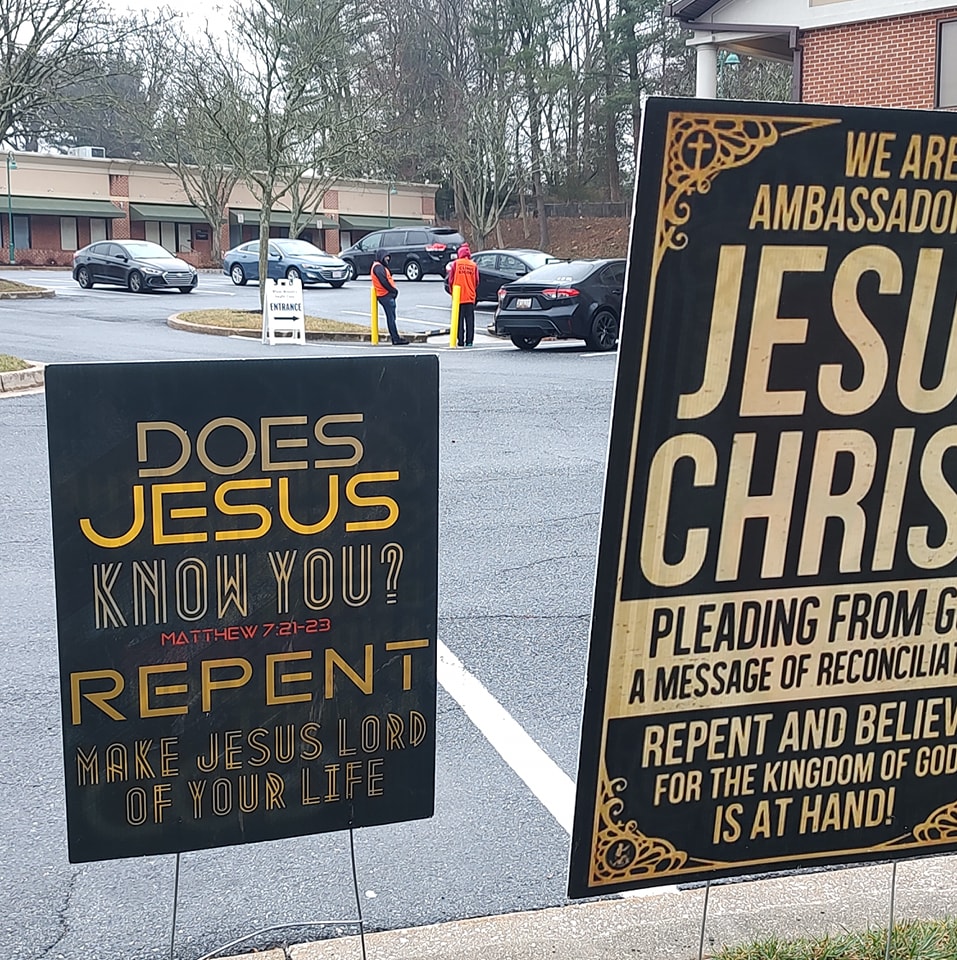 Today we proclaimed the gospel at the abortion Mill in Baltimore. A young couple pulled up in a sports car with dark tinted glass. When they pulled into the parking lot they were doing circles as if they were confused or something simply was not right. The young couple got out of the car and we proclaimed the gospel to them and the truth about abortion and called on them to not murder their baby and to repent and believe in Jesus christ. After a short moment they were inside of the clinic they soon came out. It appears that the Lord saved a baby today. However as they were driving out of the parking lot the young man began to drive fast and you could hear his car racing down the road a mile or so away. Soon after we heard an ambulance but we don't know yet if it was because of his driving. Pray for that young lady and the baby that this moment will be a wake-up call for her and while we rejoice that a baby was saved we also have concern for her, something that the workers at the abortion Mill did not show towards her.