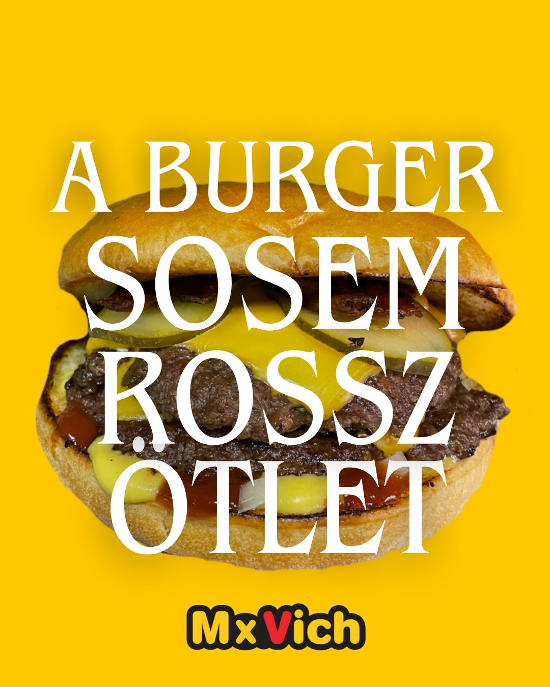 A burger rendelés? SOSEM rossz ötlet! 🍔🔥
Bármikor, bárhol, ha éhes vagy – tudod, hol találsz minket! Ráadásul 20%-kal olcsóbban rendelhetsz közvetlenül tőlünk!😎👇
https://www.mxvichburger.hu/étlap-és-online-rendelés