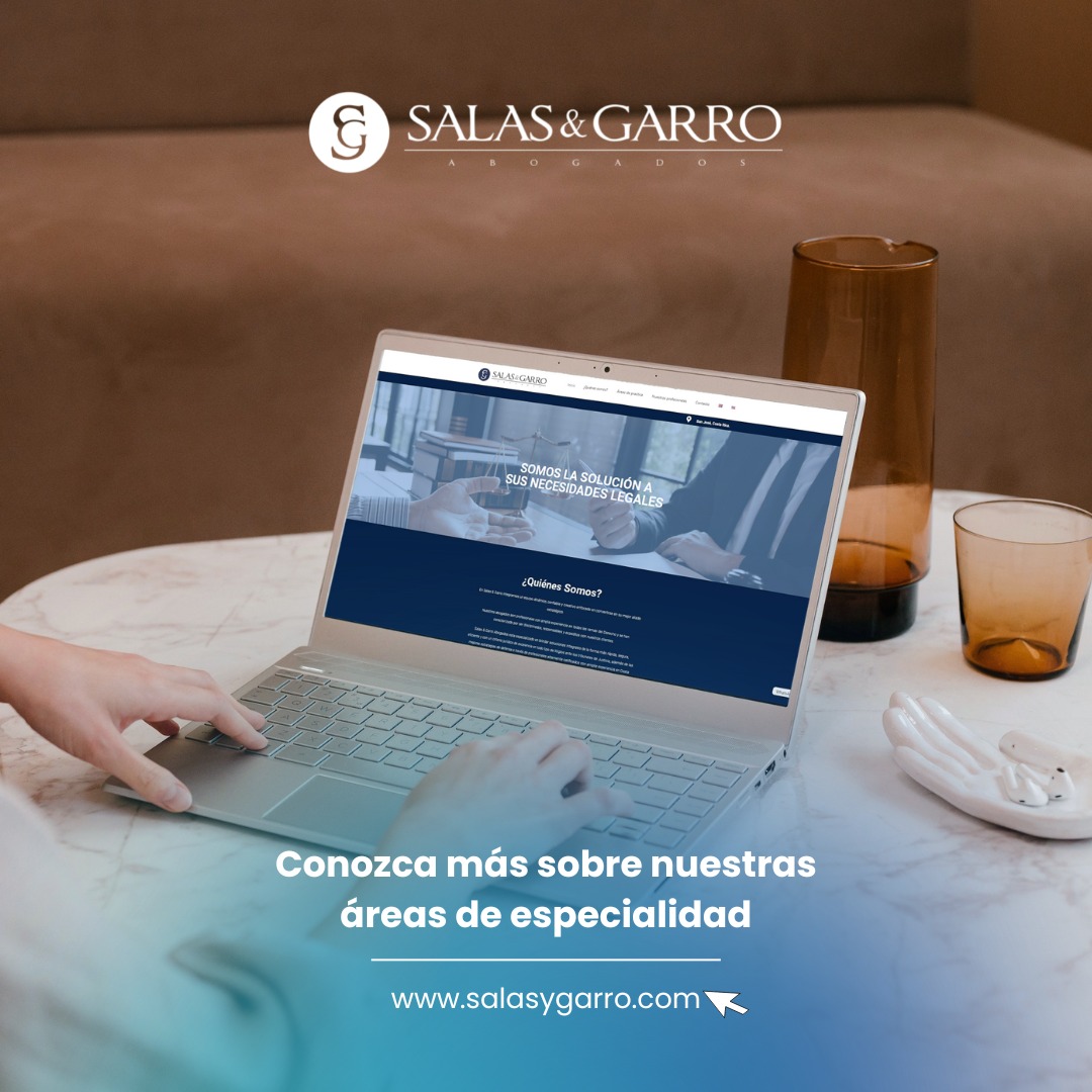 Le invitamos a visitar nuestro sitio web para más información sobre nuestros servicios.
www.salasygarro.com