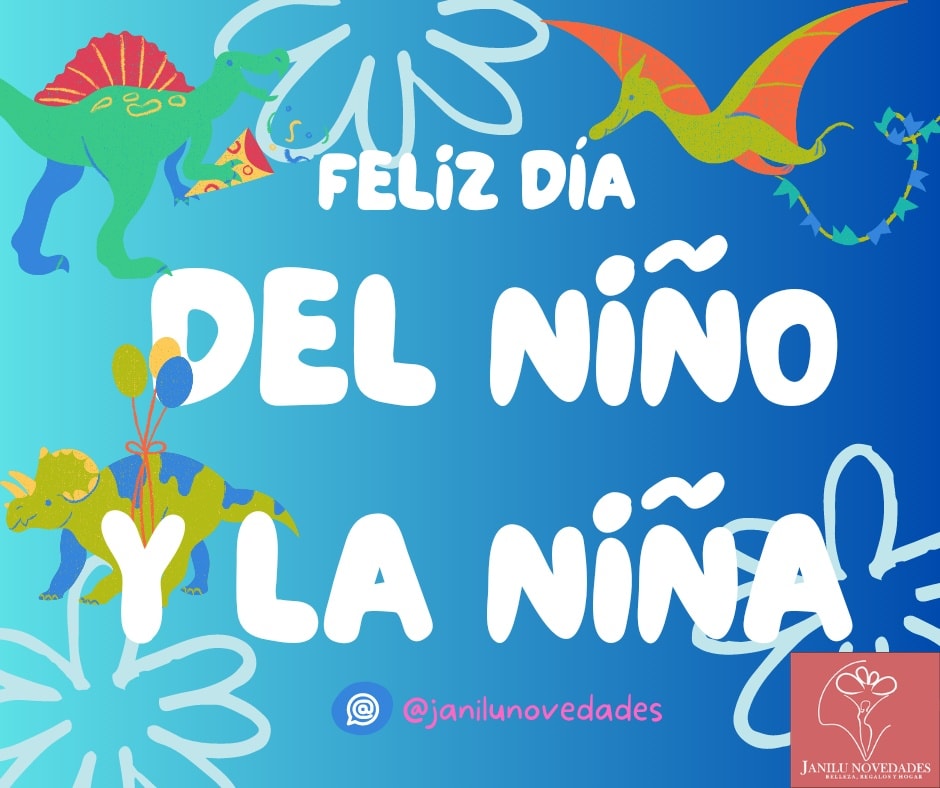 Feliz #diadelniño a todos los pequeños que disfruten este día lleno de felicidad y juegos en #familia