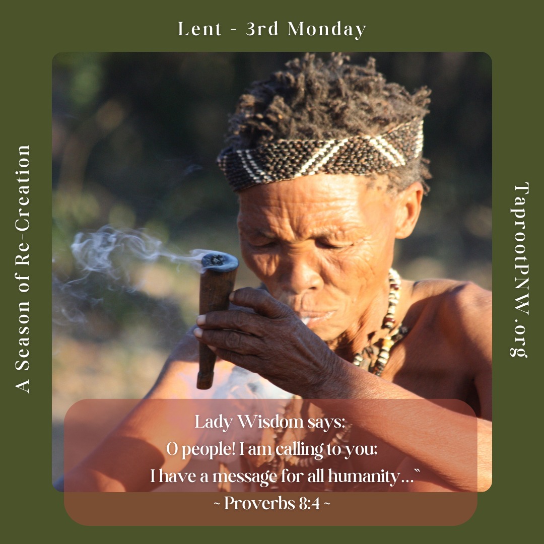 May our hearts and minds be open to the correction and guidance of Lady Wisdom!
#Lent2025 #Proverbs #wisdom #creationcare #justice #deeproots #listen