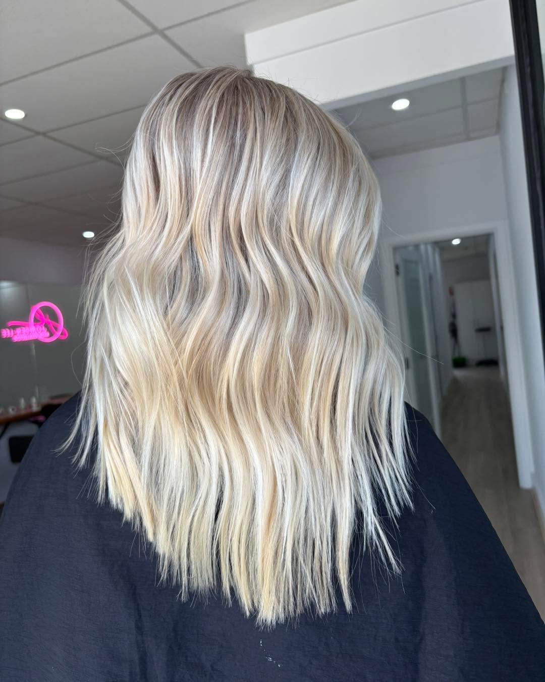 Blonde hair goals achieved and one very happy client! ✅ 😍
After all, it is a favourite of ours!
If you’re struggling to get that perfect blonde, reach out we would love to help! 💕 #blondeinspo #blondegirl #freshhair #beachwaveshair #happycustomers #hairdresser #platinumperfection #blondegoals #instagood #hairgoalsachieved #barbie #picoftheday #supportlocal #hairofinstagram #localhairdresser #hairdressermelbourne #newclientswelcome #blondehighlights #lilydalehairdresser #jlhaircollective #melbournehairdresser #melbournehair #yarravalley #yarravalleybusiness #ınstagood #blondespecialists #blondespecialistmelbourne #blondebombshell