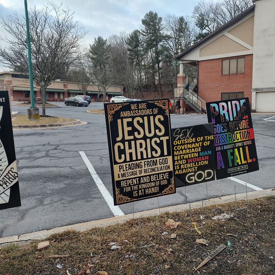 Pray as we evangelize at the abortion Mill