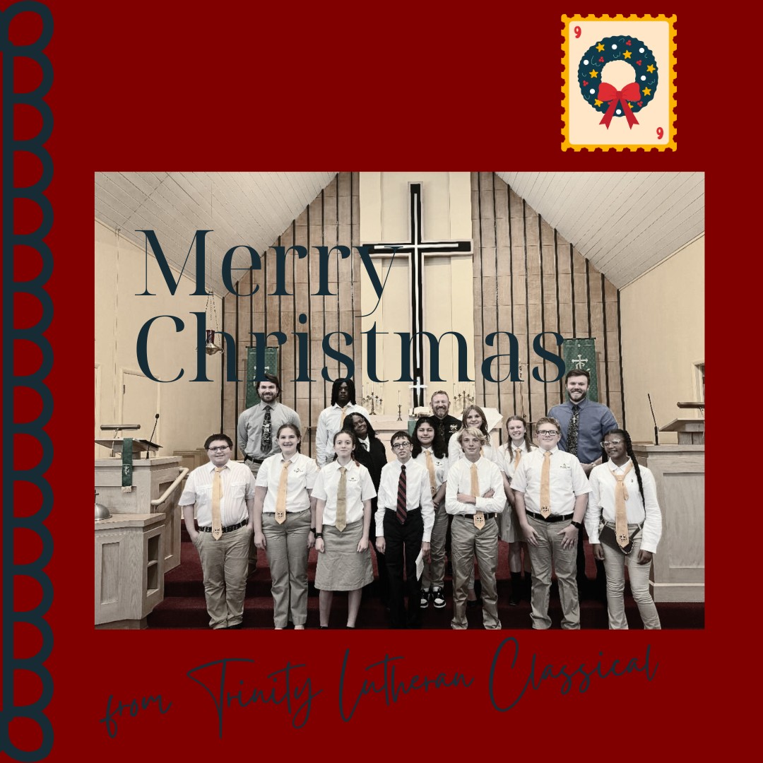 🎄✨ Rejoice! This Christmas season, we celebrate the birth of our Savior, Jesus Christ. May His light fill your hearts with hope, joy, and peace. Merry Christmas! #ChristIsBorn #LutheranHigh #MerryChristmas #SharingJesus
