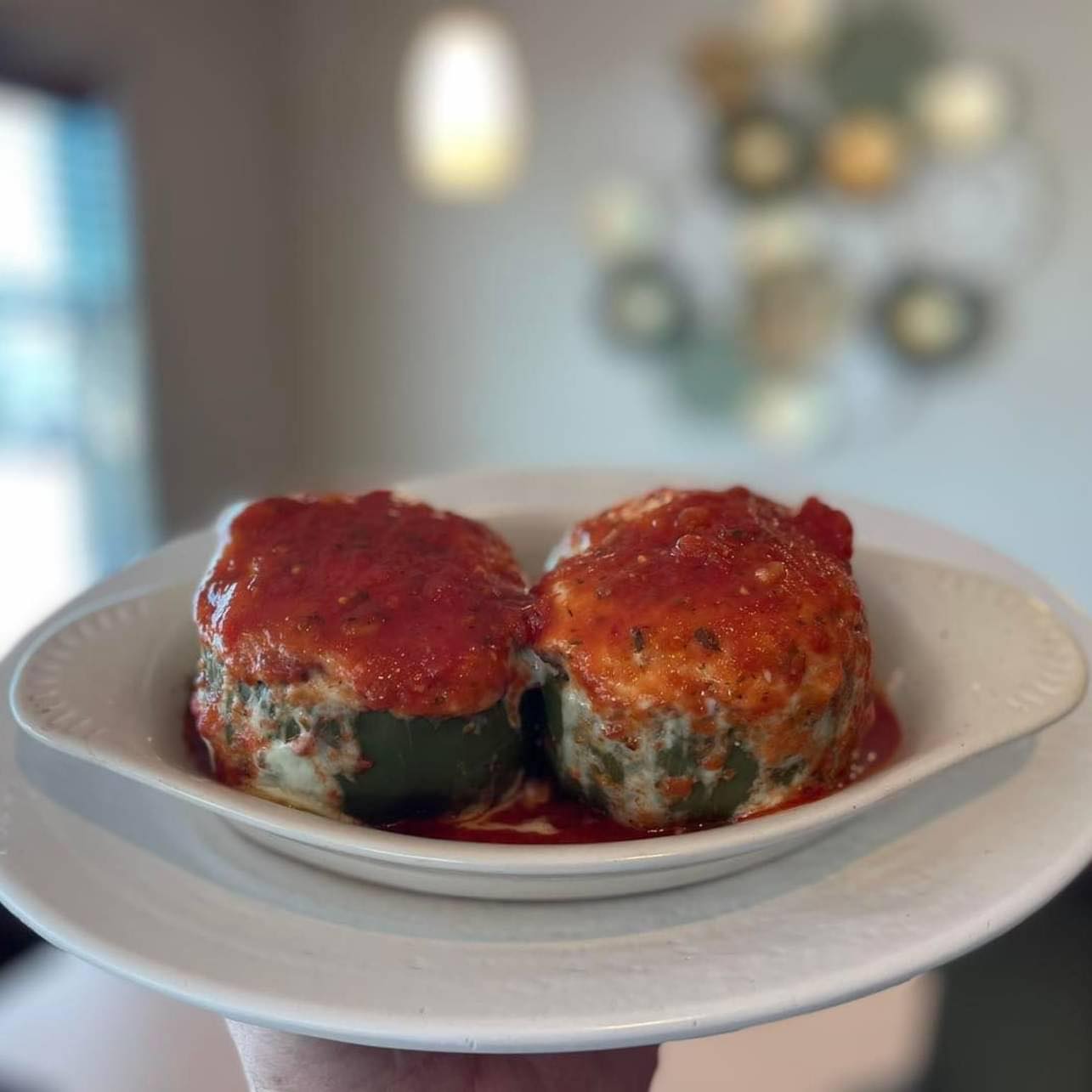 Two words: STUFFED. PEPPERS.
Not to be dramatic… but these things could fix your entire day. Maybe your life. Who’s to say?
We’re talkin’ big, beefy, juicy, sweet-meets-savory perfection stuffed into a pepper like it’s living its best life. And just when you think it can’t get better… 💥BOOM💥… comes with a side and our unlimited soup & salad bar. Unlimited. As in… go back until your pants file a complaint.
And yes… it somehow does get better.
They’re on special every Wednesday.
Cancel your plans. Text your group chat. Tell grandma you’ll visit Thursday. 🫑😋