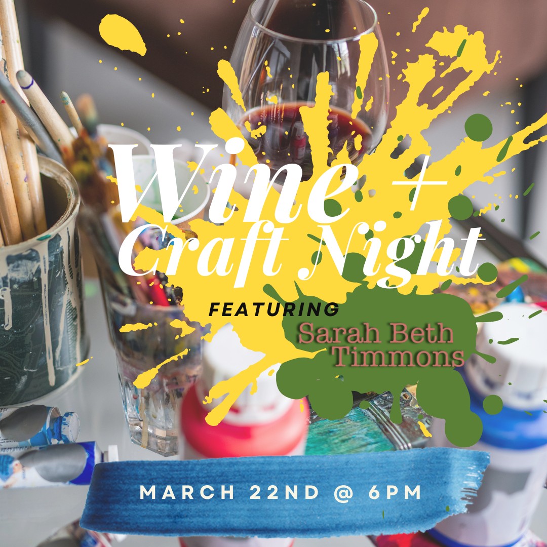 Join us on march 22nd for a pairing wine and craft! and for women History Month, we are featuring the artist, @sarahbethtimmons, and is guaranteed to have you entertained!
Lite snacks are included. Don't drink? We have alternative sips available! Seating is limited. Snag your tickets in our link bio!
#craft # #SLCEvents #cheers #smallbusinesses #datenight #wineandcraft #wineandcrafts #wineandcraftnight #wineandcrafting #blackownedbusiness #womanowned #womanownedbusiness #womanhistory