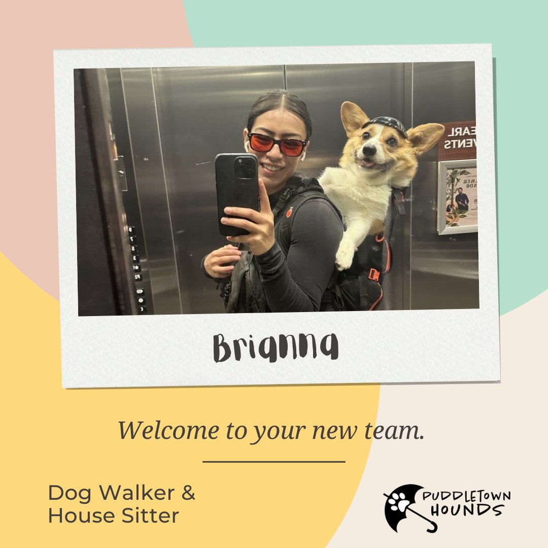 🐾 Welcome to the Team, Brianna! 🐾
We’re thrilled to introduce Brianna, our newest dog walker and house sitter at Puddle Town Hounds! Brianna will be available for dog walking in the Pearl and Northwest areas, and for house sitting everywhere.
Not only is she a passionate animal lover, but she also has an adorable corgi named Cortez, @cortezthafoo who loves joining her on adventures. 🐶❤️
We’re excited to have Brianna on board, and we know your pets will love her just as much as we do!
#PuddleTownHounds #DogWalker #HouseSitter #PortlandPets #CorgiLove