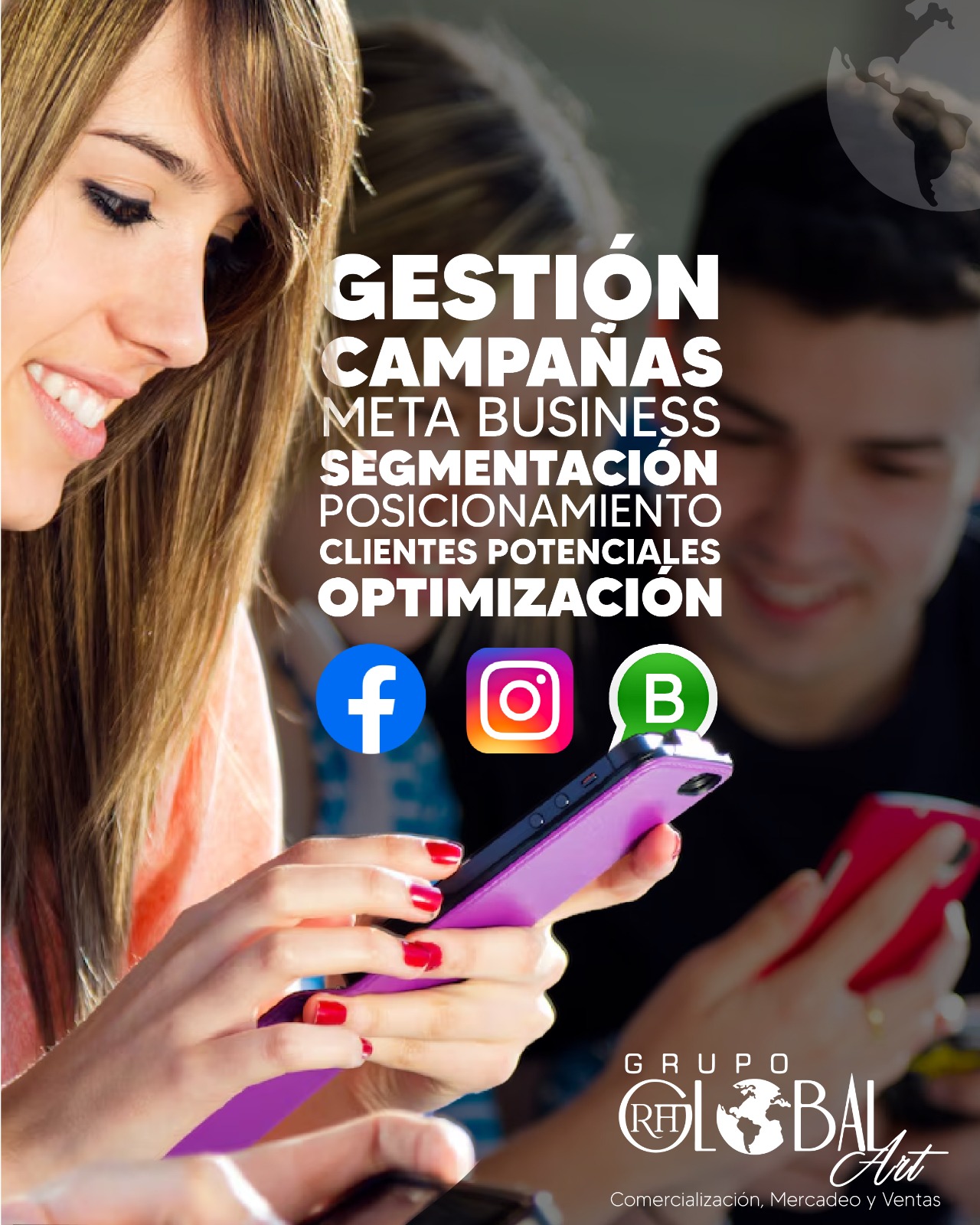 ¿Está Buscando captar clientes potenciales en su nicho de mercado?
¡Obtén soluciones y resultados garantizado!
Contamos con 24 años de experiencia comercializando los productos y servicios de nuestros clientes.
Contáctanos ahora vía WhatsApp al 📱+506 8950 2363 📱+58 424 409 0342 y solicita más información sobre nuestros servicios.
🌐 Visita www.rhglobalart.com
#RHGlobalArt #MetaBusiness #Comercializacion #Mercadeo #Ventas