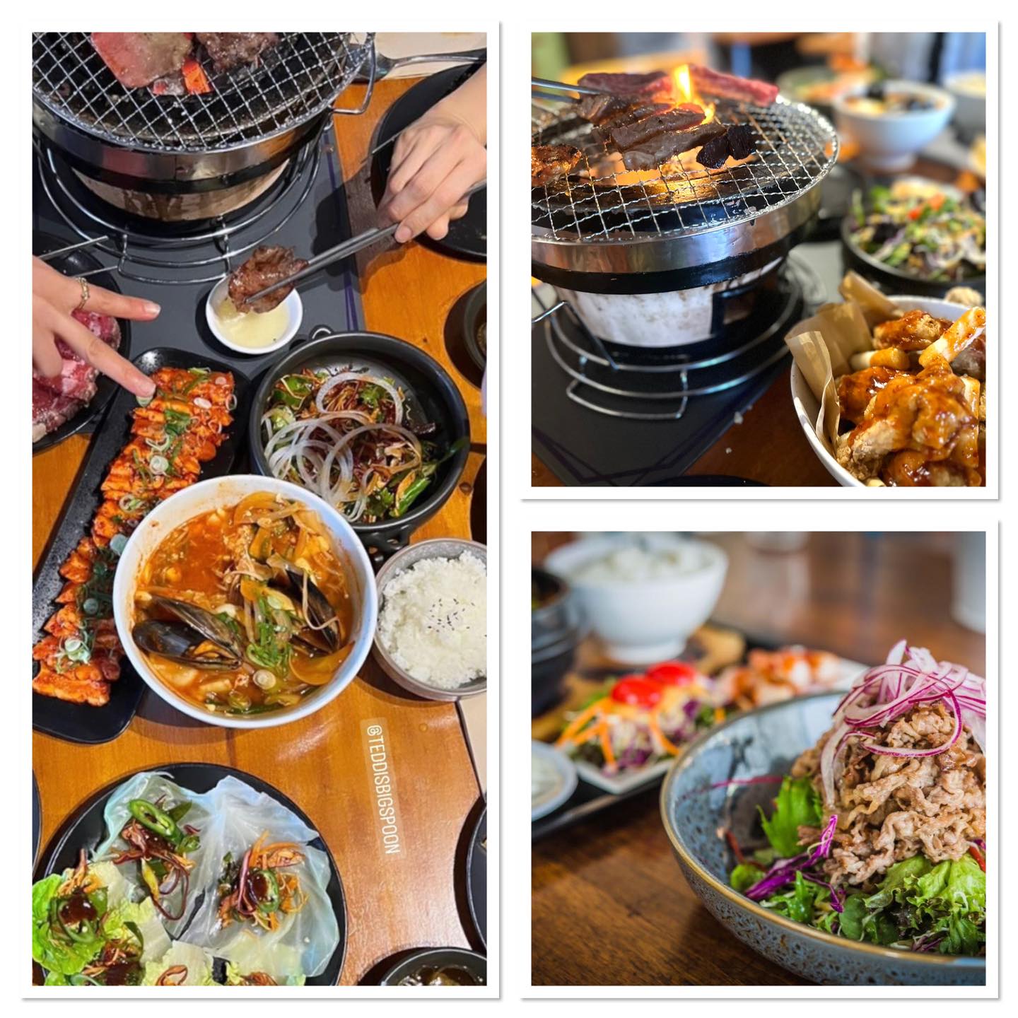 KOREAN BBQ AT THE TEDDIS