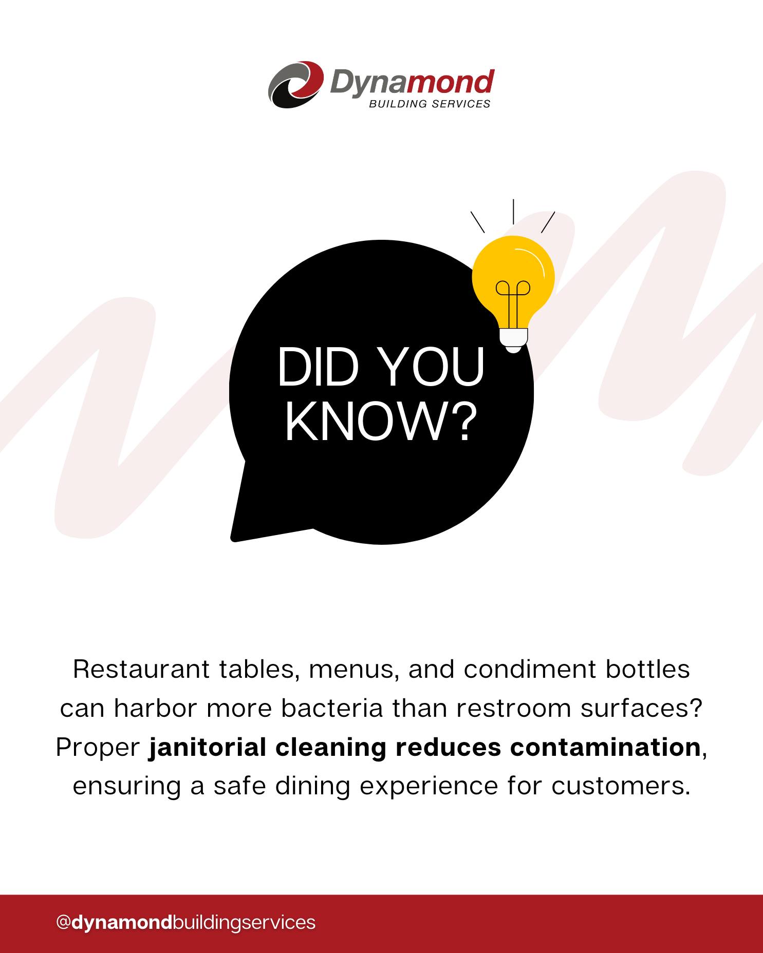 Did you know that restaurant tables, menus, and condiment bottles can harbor more bacteria than restroom surfaces? Proper janitorial cleaning reduces contamination, ensuring a safe dining experience for customers.