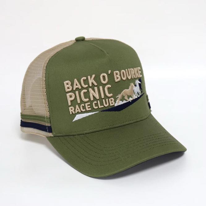 - BACK O’ BOURKE PICNIC RACES -
I’ve designed and produced some fresh new caps for this years Back O’ Bourke Picnic Races!
There’s a colourway for everyone!! Get in fast on race-day next Easter Sunday, to get yours before they sell out!!
#lauragillarddesign #designer #backobourke #bourke #backobourkepicnicraces #harryhartmemorialraces #backobourkeeasterfestival #customdesign #customcaps #caps #capdesign #truckercaps #trucker