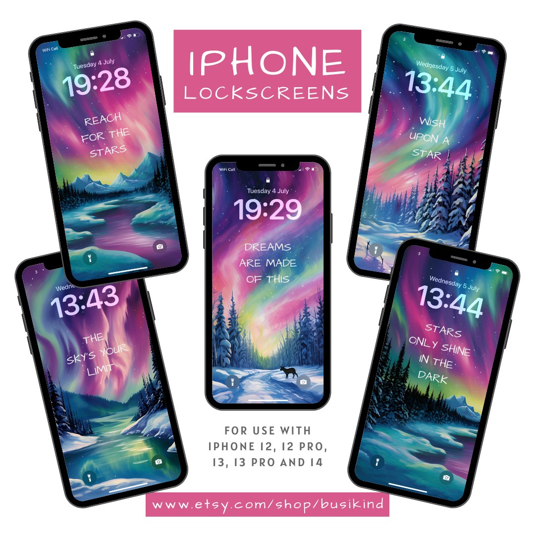 Some Christmas Inspo For The Star Gazers Out There! Get It In An Instant And 50% Off This Set Until 24th December #happychristmas :)
View The Inspirational Northern Lights Wallpaper Set Here: https://www.etsy.com/uk/listing/1504430426/northern-lights-iphone-lock-screens-cute
For Use With iPhone 12, 12 Pro, 13, 13 Pro And 14.
Check Out The Etsy Shop For More
Or Follow BusiKind @busikind
#lastminutegifts #lastminutegiftideas #christmasgiftideasforher #christmascountdown2024 #uniquegiftsforkids #budgetfriendlygifts #iphonewallpapers #iphones #iphonelockscreens #positivity #positivemindset #positveaffirmations #followyourdreams #inspirationalquotes #dailyquotes #dailyaffirmations #northernlights #auroraborealis #giftsformum #giftsforher #giftsforgirls #affirmationsforwomen #giftingonabudget #goodvibes #shopsmallthischristmas #digitalgifts #instantgifting #etsysale #christmas
