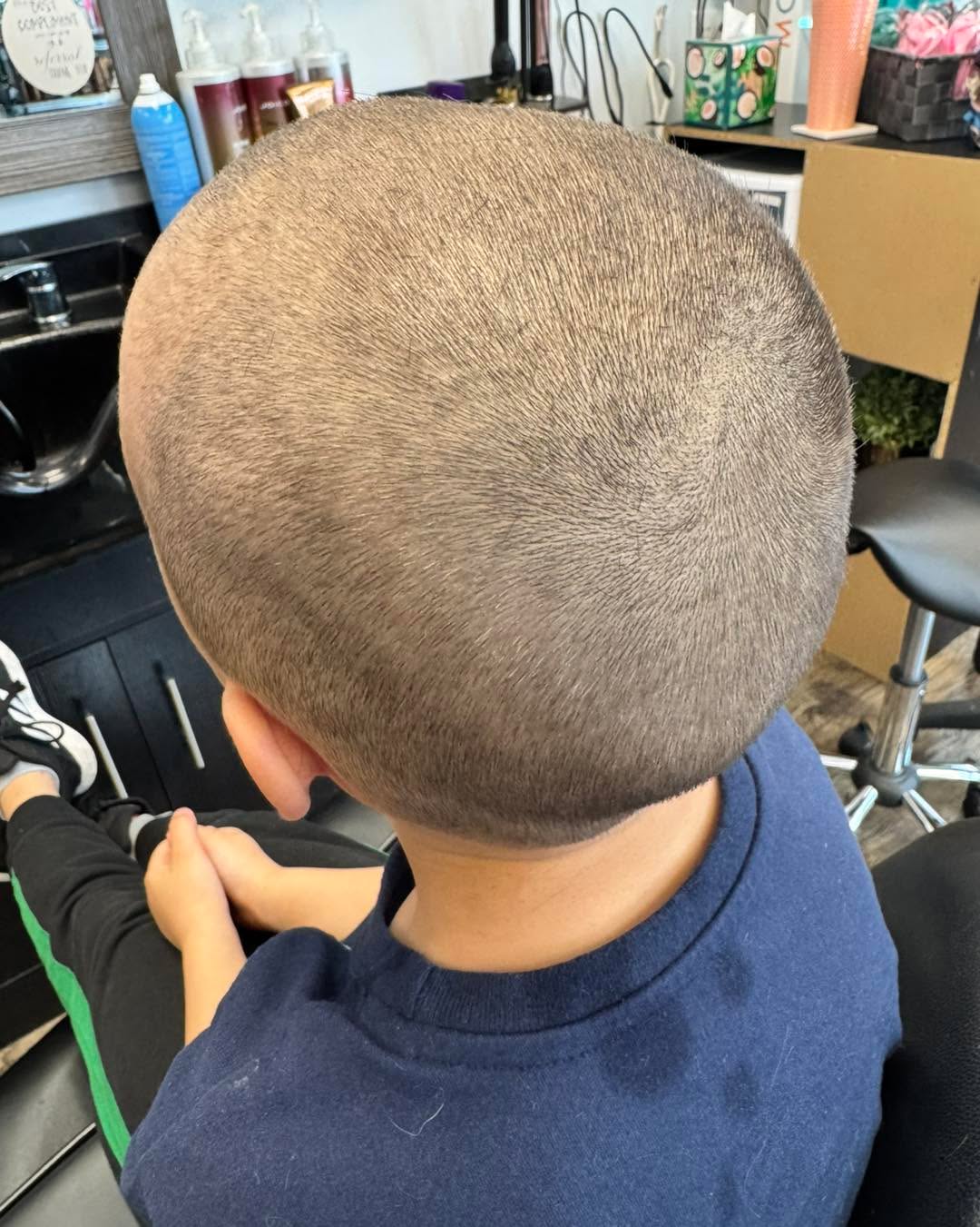 Today’s haircut request? “I wanna be BALD!!”
I had the absolute pleasure of cutting this little guy’s hair today, and when I asked him how he wanted it…
He lit up and shouted, “I wanna be BALD!!”
The ENTIRE time I was shaving his head, he was giddy, giggling, and full of excitement.
You’d think I handed him the keys to a candy store!
These are the moments that remind me how much joy this job brings. Thank you to all the parents who trust us with your kiddos’ haircuts — especially the bold and bald ones!
Got a kid with a fun style request? We’re here for it!
Walk-ins welcome or call to schedule at 253-939-5243.
Let’s make haircut day just as exciting for your little one!
Have a great hair day at Third Dimension!
#ThirdDimensionSalon #BaldByRequest #KidCutsAreTheBest #SalonFun #AuburnWA #HaircutJoy