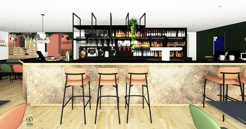 Découvrez en avant première notre projet de rénovation d’un restaurant à Chateaubourg !! 🍴🍷
Travaux en cours 🔨✨ avec de nouveaux espaces repensés, modernes et chaleureux :
- Relooking du bar avec une peinture métallisée avec de la poudre de cuivre qui donne un effet matière sublime. By @@mpdeco35
- Une salle restaurant avec du nouveau mobilier, de confortables banquettes, dans des teintes terracotta et vert, avec papier peint lin brodé au plafond qui fleurit et ravive ce lieu. 🌸
Restez connectés pour suivre l’évolution ! 👀
#renovation #restaurant #Elitis #elitisfrance @ecotel_fr #decorationpro #cieldebar #architectureinterieure @l_ardoise_de_nino #decorationmurale #chateaubourg