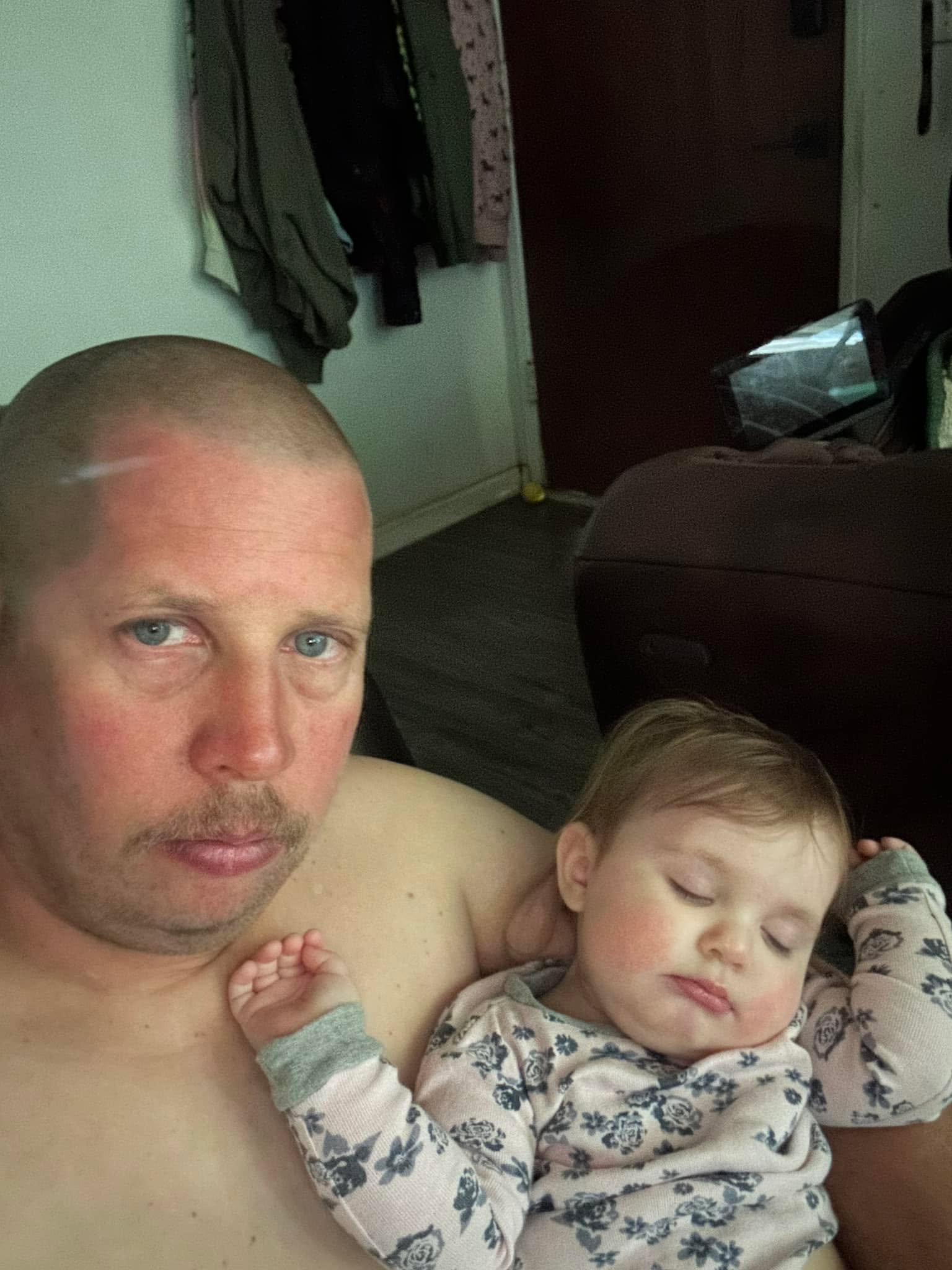 Never fun when daddy’s girls are sick.