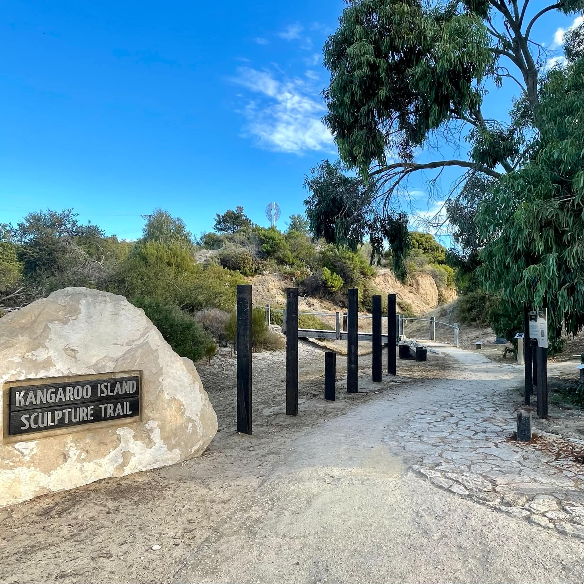 DID YOU KNOW? The Kangaroo Island Sculpture Trail is community-owned & volunteer-managed. Our work means your support goes directly to maintaining the trail & purchasing new art installations from local & national artists.
Thanks to many volunteers, we've recently created new entryways to the Sculpture Trail & installed signage to make it easy for visitors to make a tax-deductible contribution through the Australian Cultural Fund.
Even small donations make a difference, or make a larger contribution to a specific art piece. Scan the QR code, nominate your donation amount & you'll receive a tax-deductible receipt immediately. You can also support the trail via our website.
Come for a visit these holidays to see our beautiful community in action.
.
.
.
.
.
.
@authentickangarooisland @sealinkki @penneshawprogress #arttrail #sculpturetrail #southaustralianart @creative.australia @ausculturalfund #australianculturalfund #kangarooisland #kangarooislandart #kangarooislandunfiltered #communityart