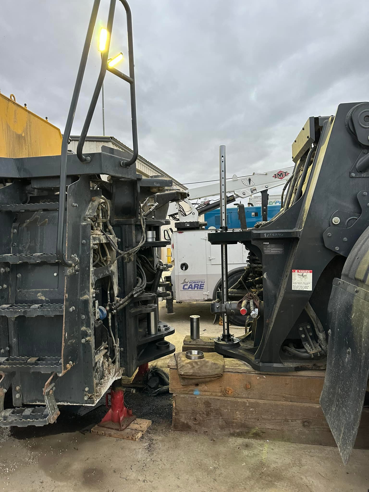 With only one more day of work left, I can finally see the light at the end of the tunnel for this job.Then on to the next big job!!