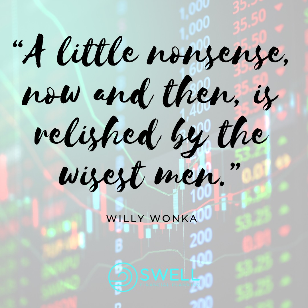 Great quote to start with, right?!
“A little nonsense, now and then, is relished by the wisest men.” — from #WillyWonka and the Chocolate Factory — might sound whimsical on the surface, but it can actually carry some deep investment market insights if you look beneath the surface.
1. Embracing Irrationality in Markets
Markets are not always rational — sometimes, they’re downright nonsensical. Even the wisest investors recognize that sentiment, emotion, and human behavior can drive prices in ways that defy logic. Think: #meme stocks, #crypto frenzies, or speculative bubbles.
Takeaway: The best investors don’t fight the nonsense — they understand it, and sometimes even capitalize on it.
2. Humility and Flexibility
The quote hints that true wisdom includes the ability to not take everything too seriously. In investing, being too rigid or purely analytical can be a weakness. Markets don’t move strictly based on data — sometimes, they move on vibes, headlines, or #ElonMusk tweeting a meme.
Takeaway: A flexible, open-minded investor is often more resilient than one who clings too tightly to models or theories.
3. The Role of Play and Creativity
Some of the most innovative #investment #ideas come from thinking outside the box. “Nonsense,” or unconventional thinking, can lead to outsized returns — like spotting disruptive tech early or seeing value in something the market has overlooked.
Takeaway: Creativity in investing — even if it seems a bit “nonsensical” at first — is what separates good investors from great ones.
4. Psychological Resilience
The wisest investors also know that the market can be absurd. Accepting this — even laughing at it sometimes — can be a key to staying sane during drawdowns, volatility, or weird #market phases.
Takeaway: Lightheartedness (or a taste for a little nonsense) can be a psychological #asset in a stressful, high-stakes environment.
So, in short, this whimsical quote reflects a very real market truth: the wisest #investors don’t just tolerate nonsense — they anticipate it, understand it, and sometimes even enjoy it.