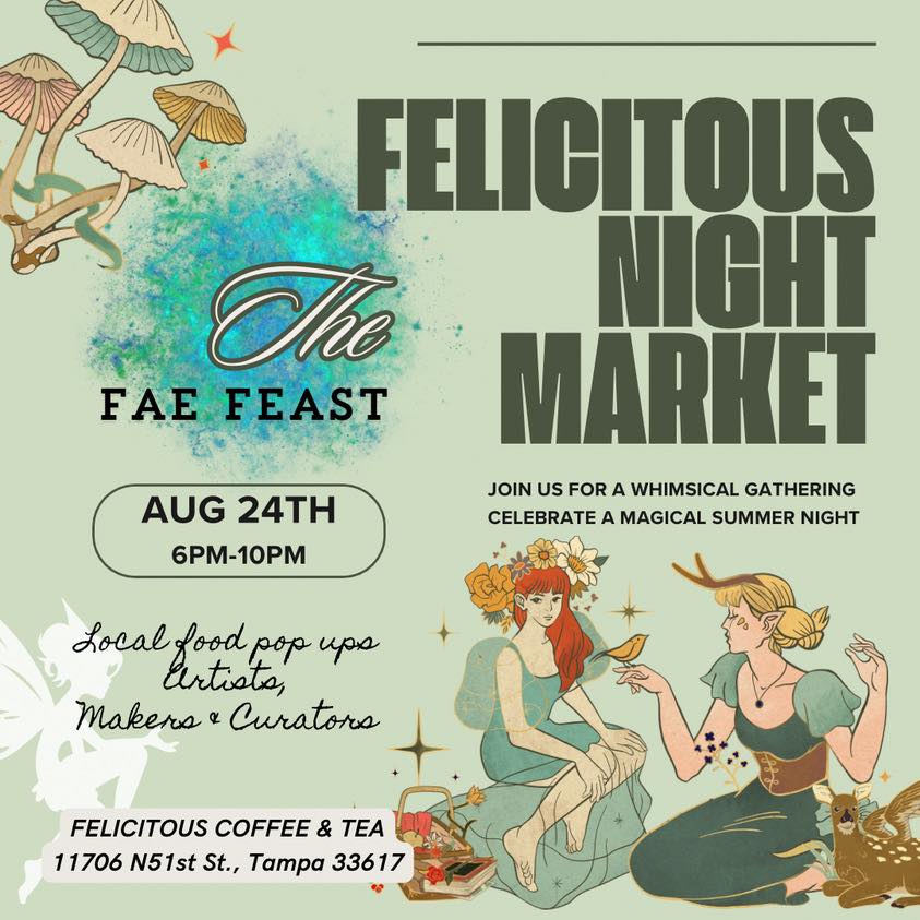 Magic your way back to school! ๐งโโ๏ธ
Fuel up with Donyolโs fixins! ๐งก
See us on AUG 24 / SAT / 6-10PM
๐งโโ๏ธwww.donyols.com/popup
๐งโโ๏ธ (941) 888-0158
๐งโโ๏ธ แแแฉแฏE. EแฉT. แEแญEแฉT.